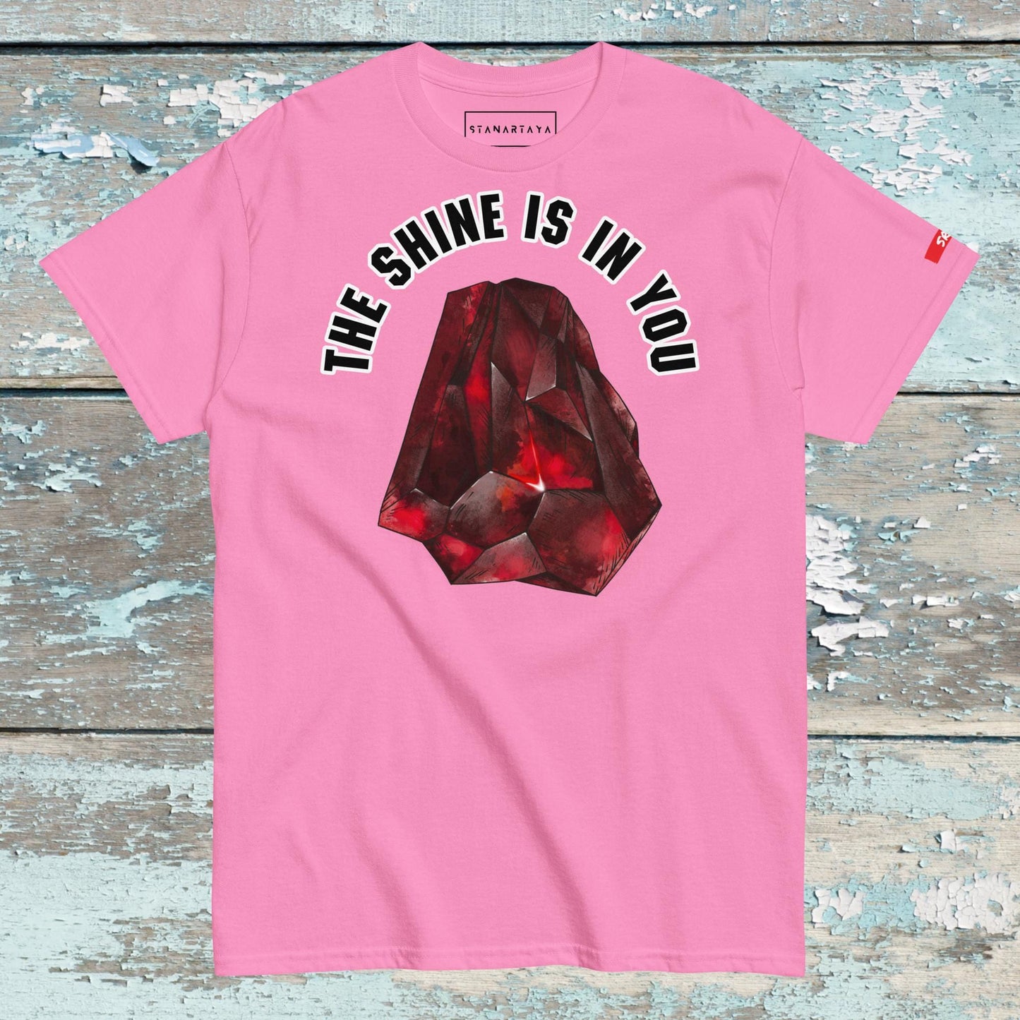Shining Garnet Tee