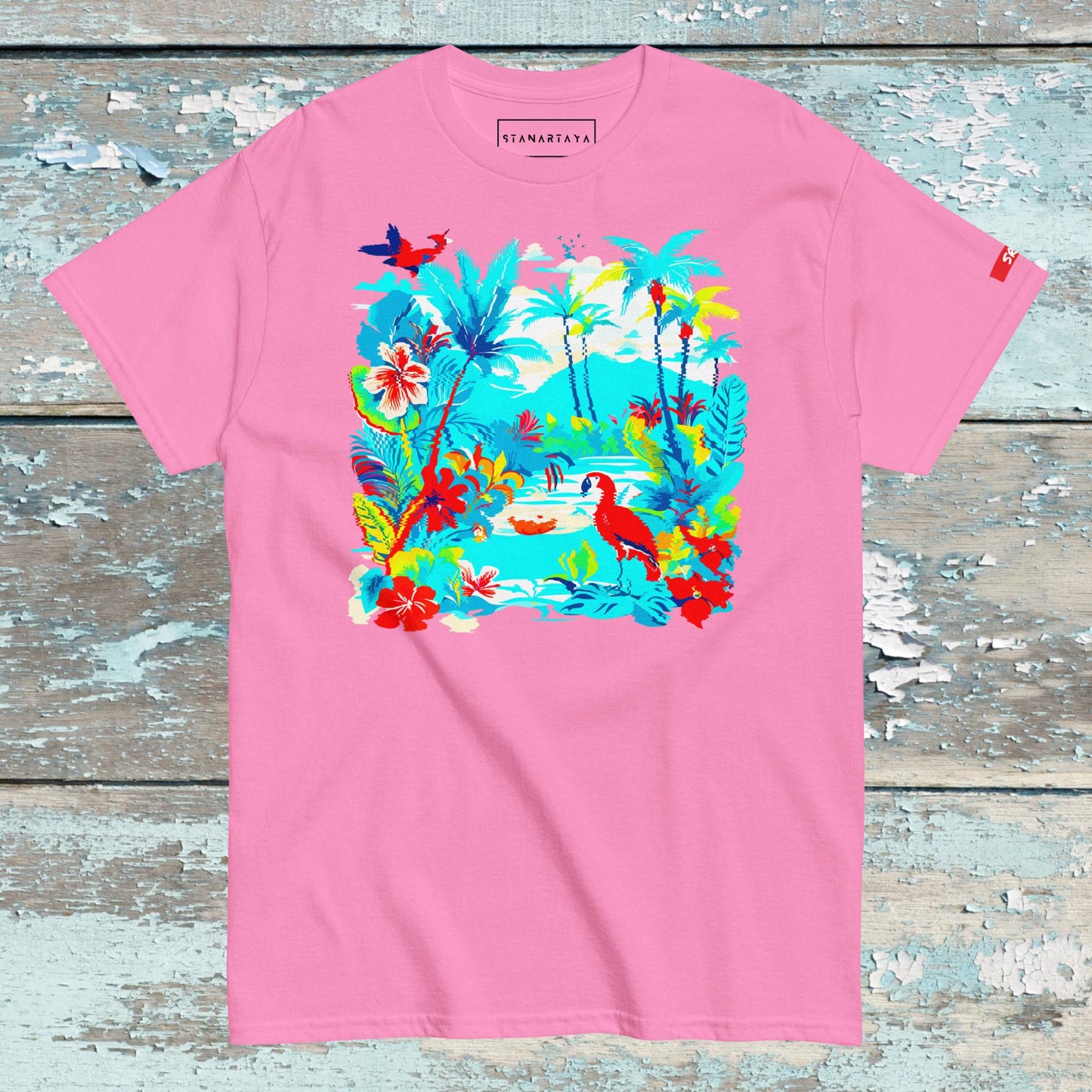 Bird And Tropical Tee