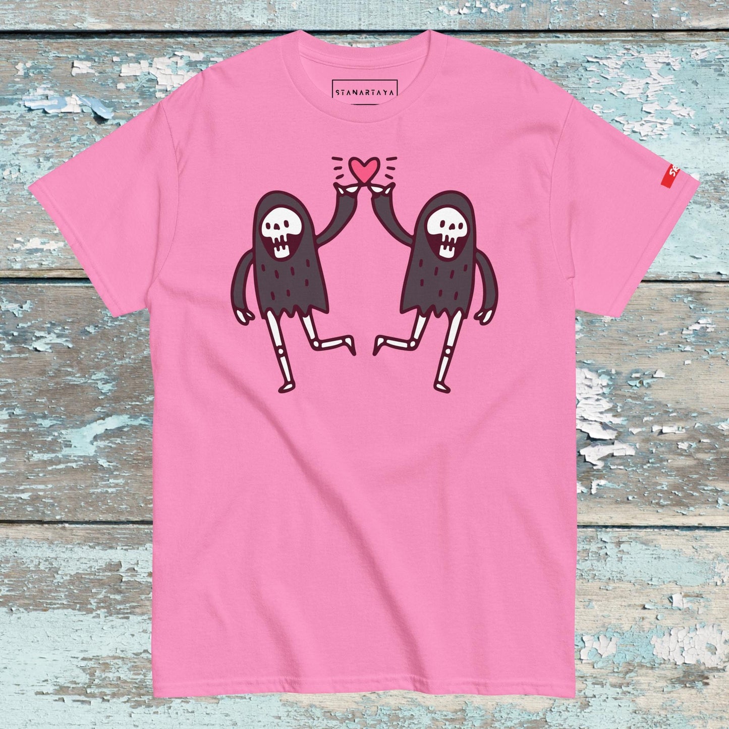 Two Grim Reaper Skull Tee