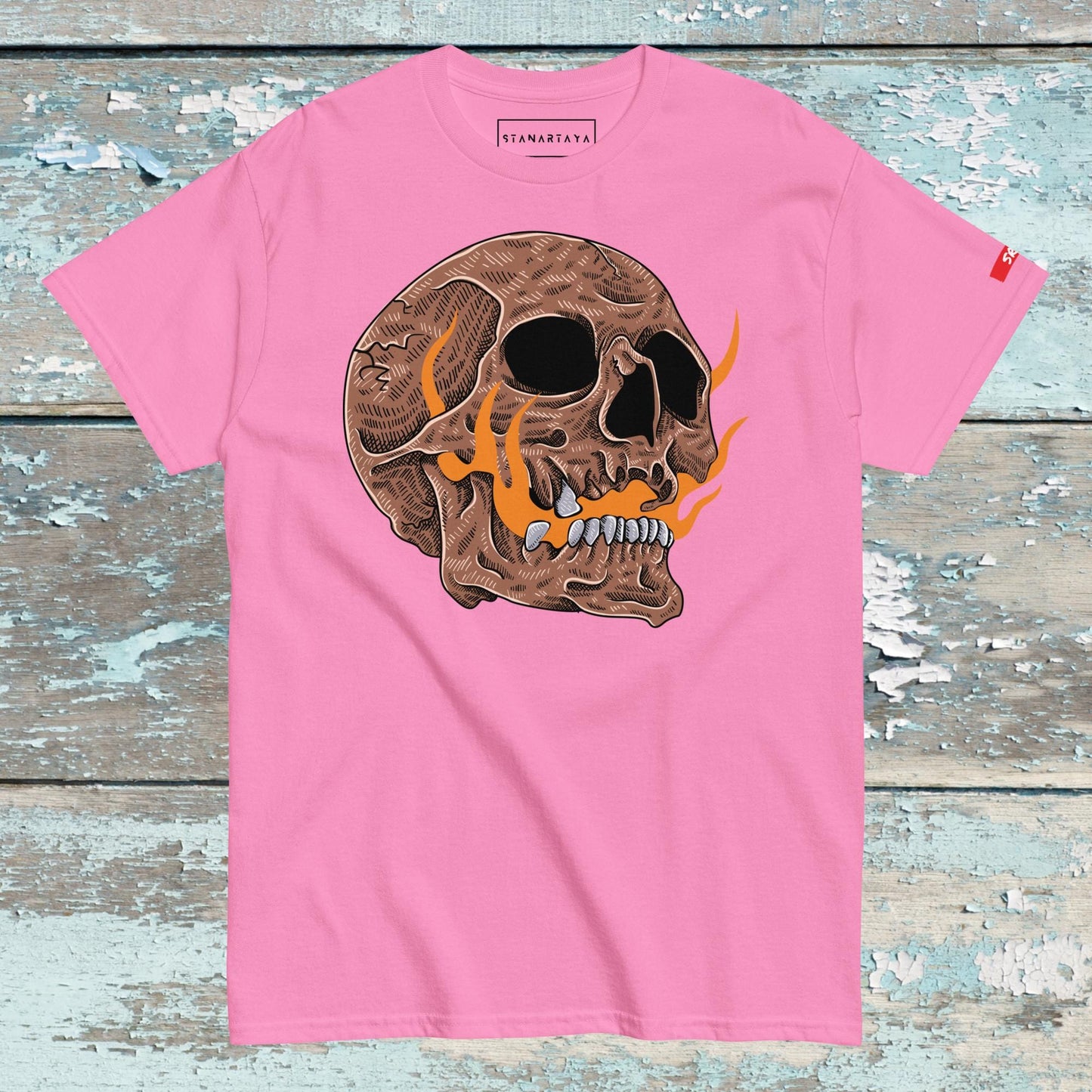 Skull with Fire Tee