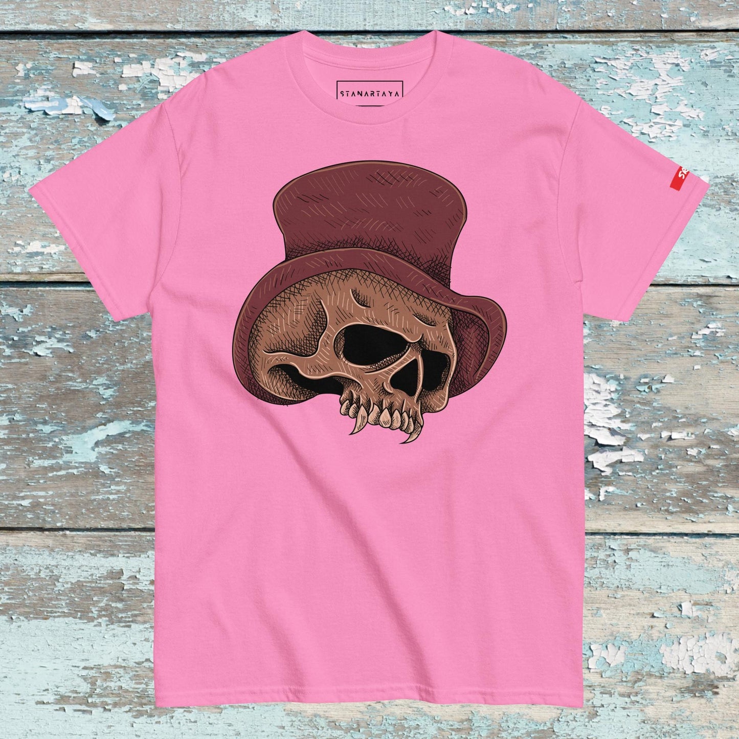 Skull With Hat Tee