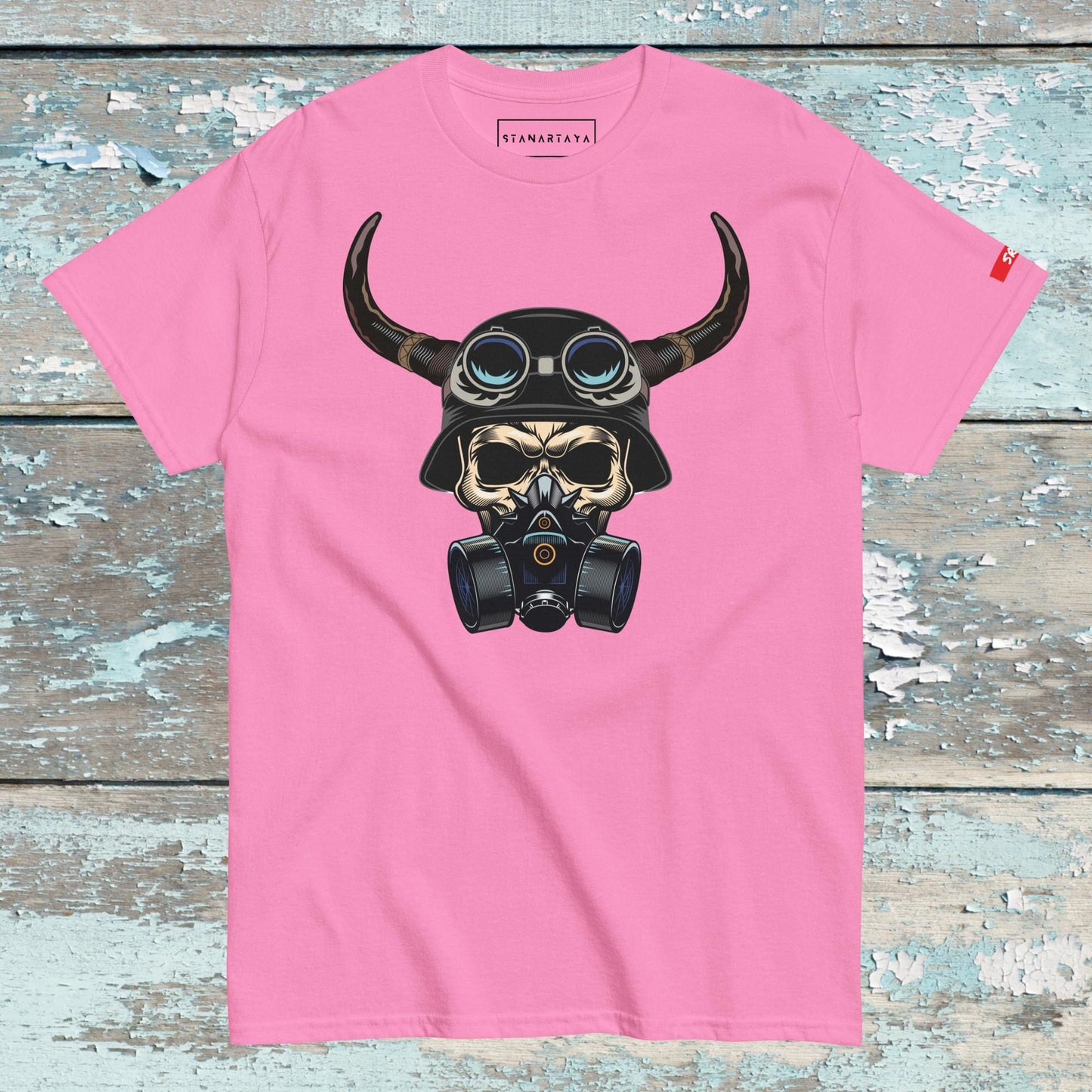 Skull in Helmet Tee