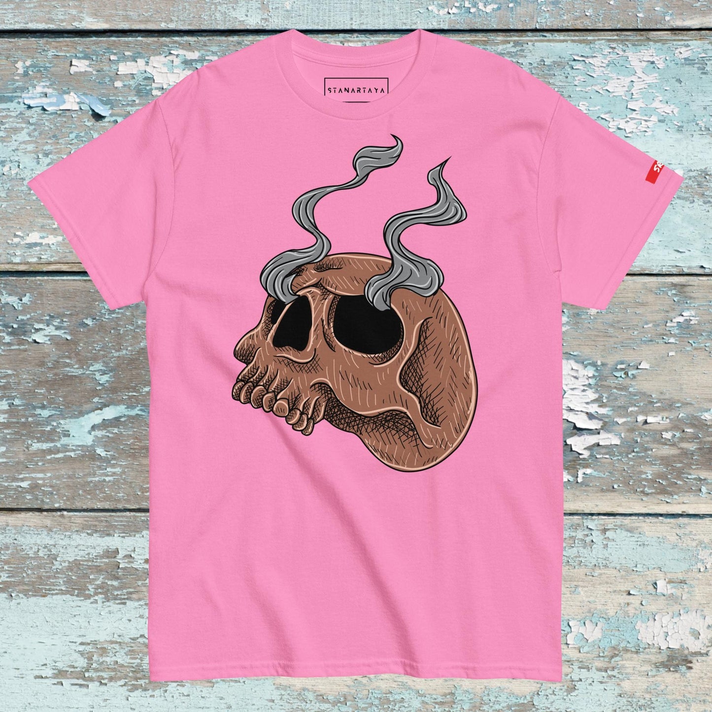 Human skull Tee