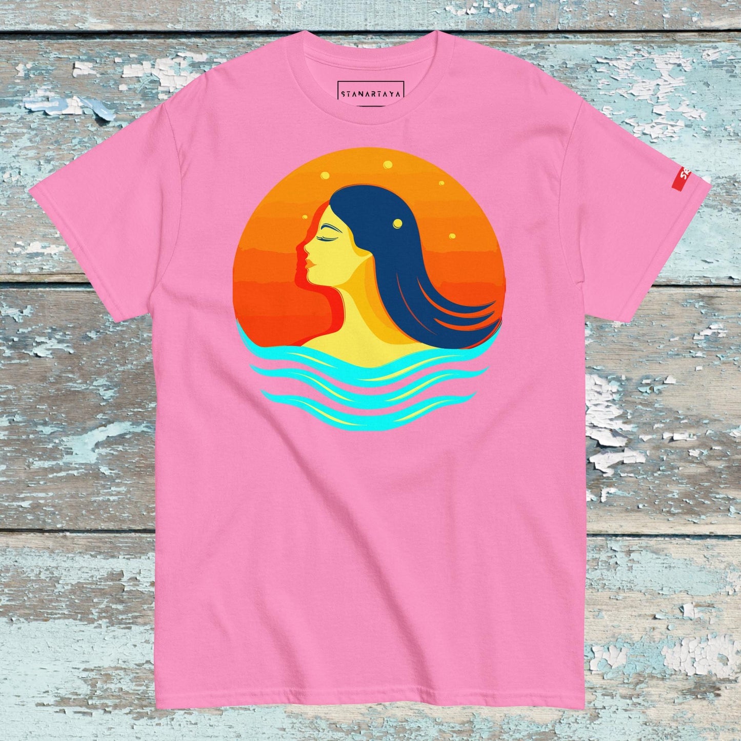 Woman And Swimming Tee
