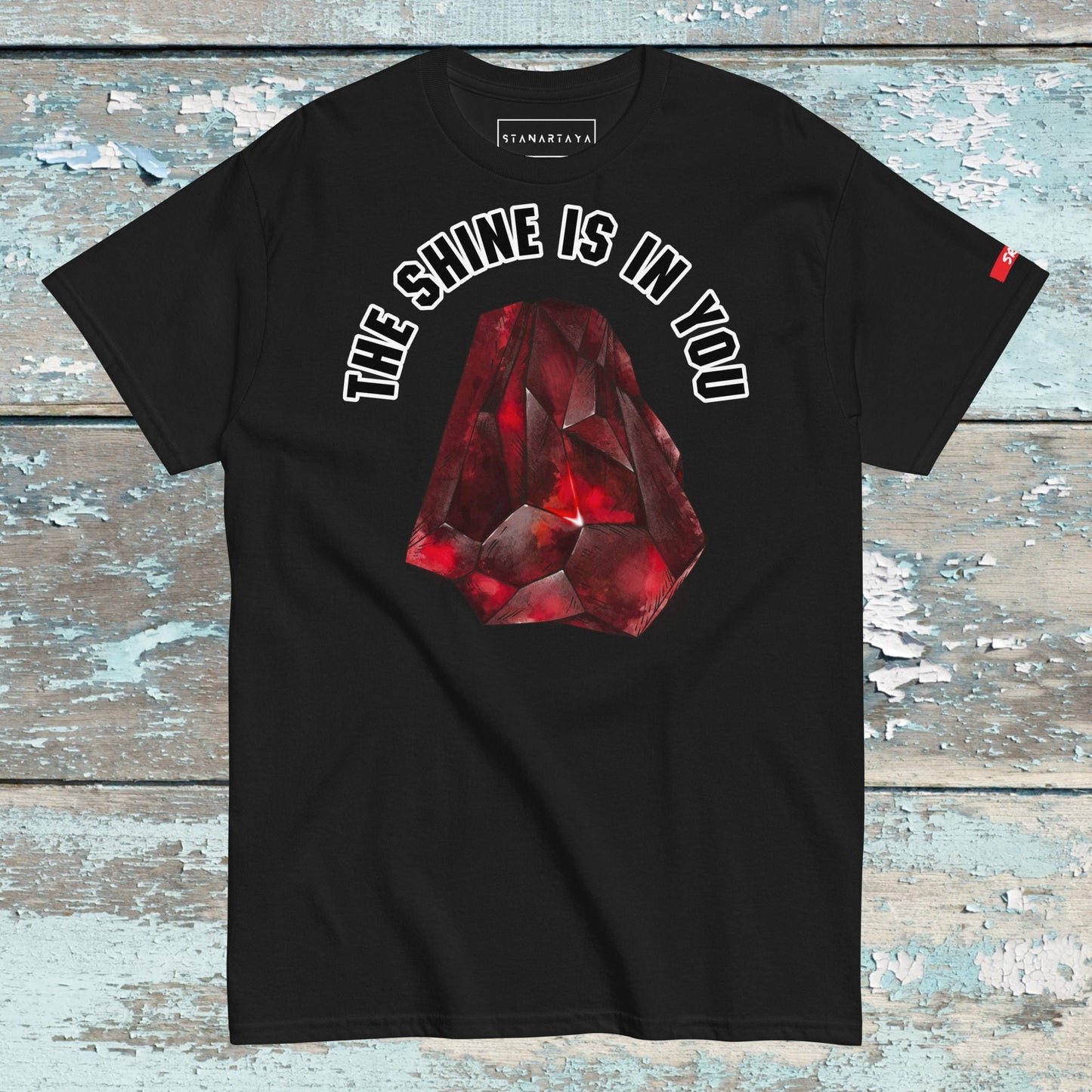 Shining Garnet Tee