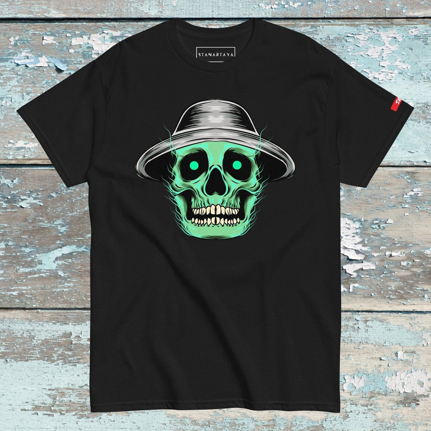 Human skull Tee