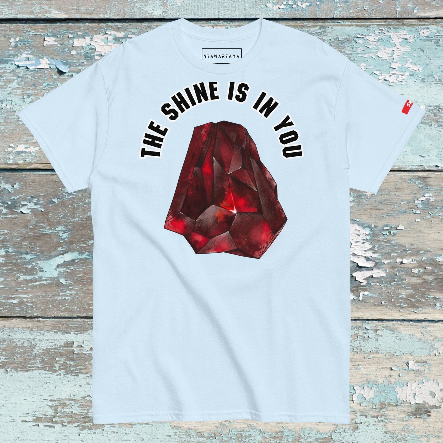 Shining Garnet Tee