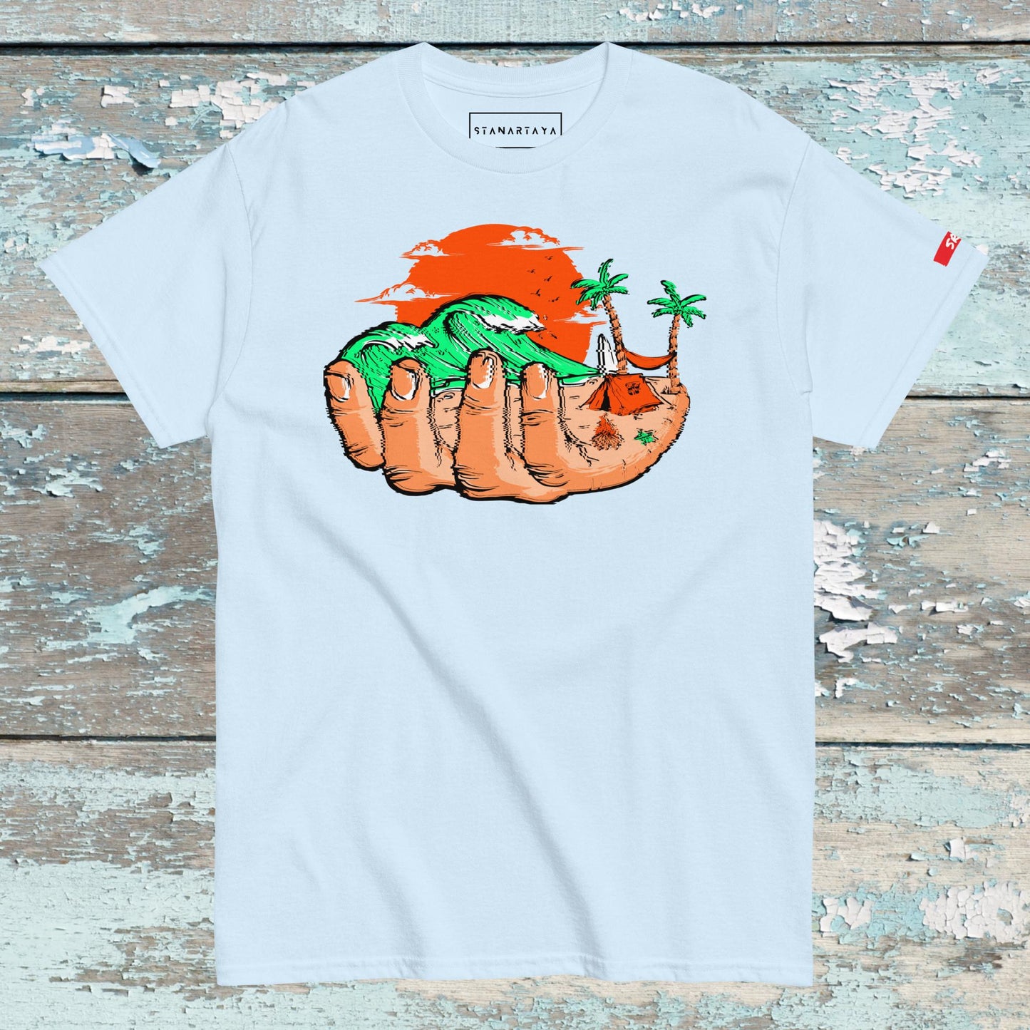 Beach On Your Hands Tee