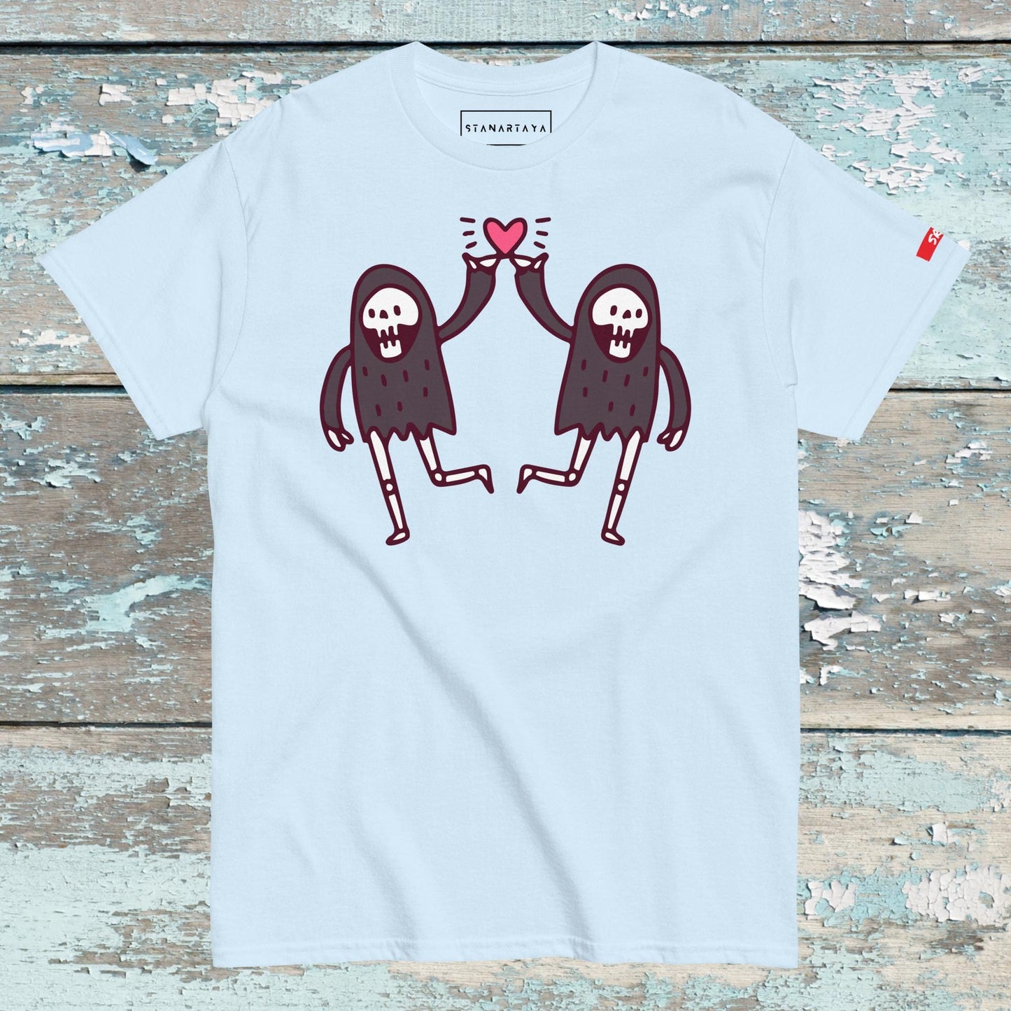 Two Grim Reaper Skull Tee