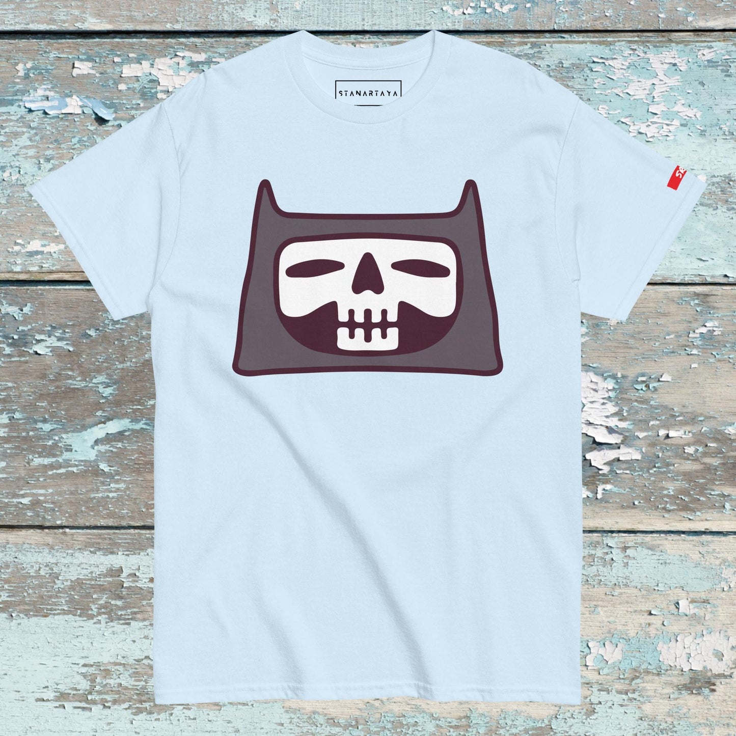Skull with Cat Tee