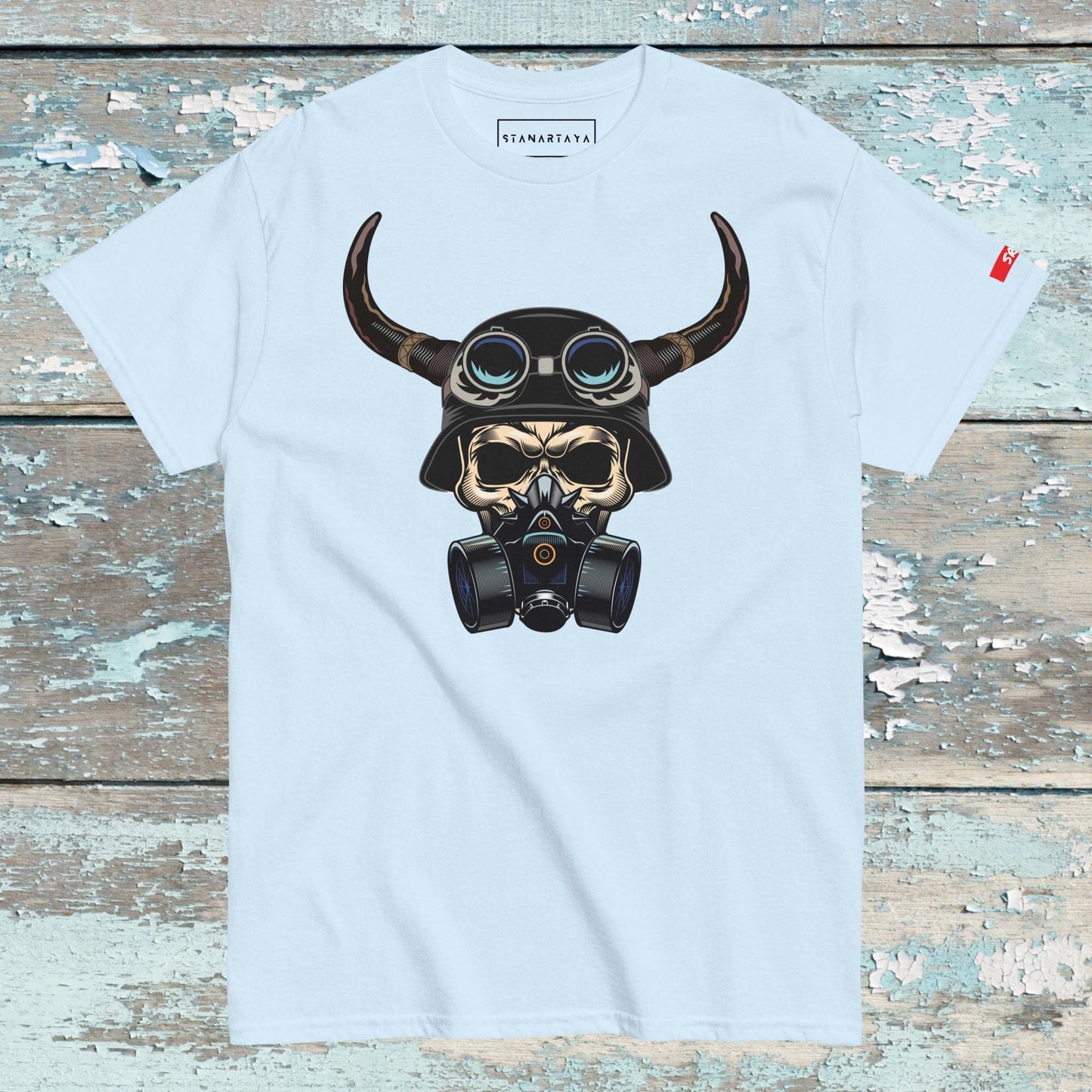 Skull in Helmet Tee
