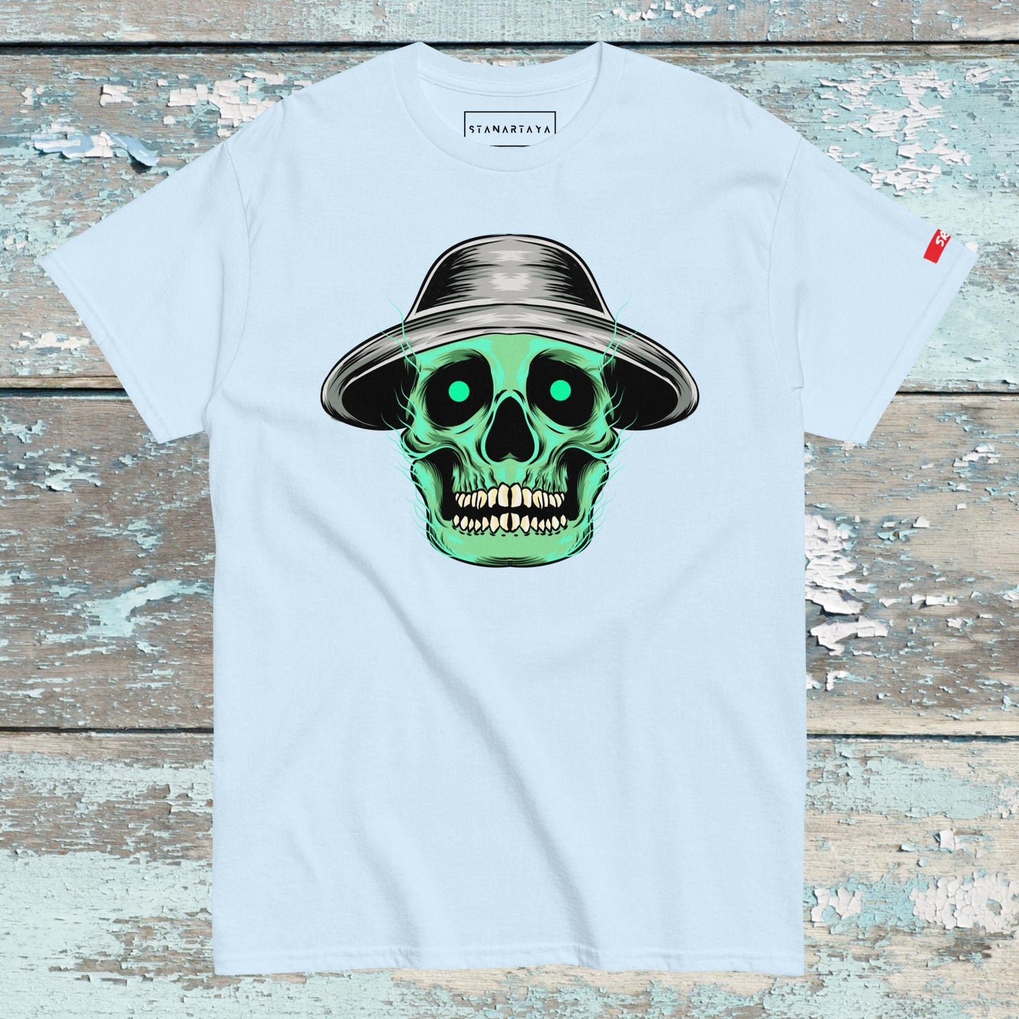 Human skull Tee