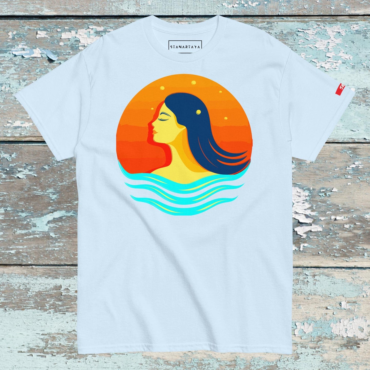 Woman And Swimming Tee