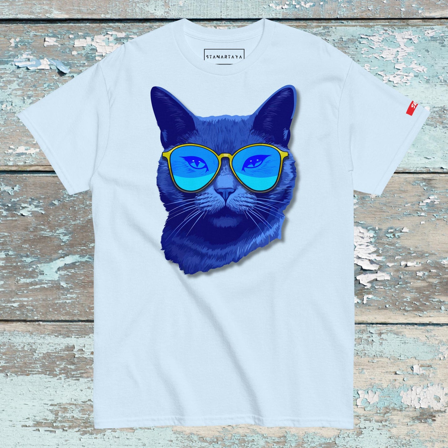 Blue Cat Tee