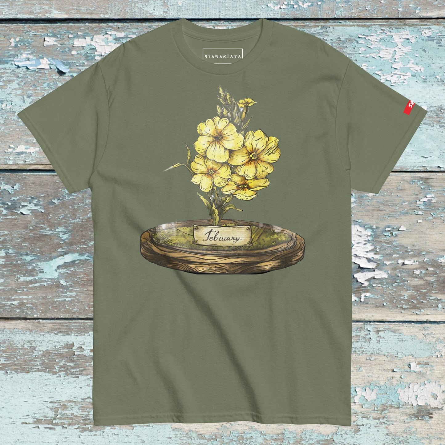 Flower Feb Tee
