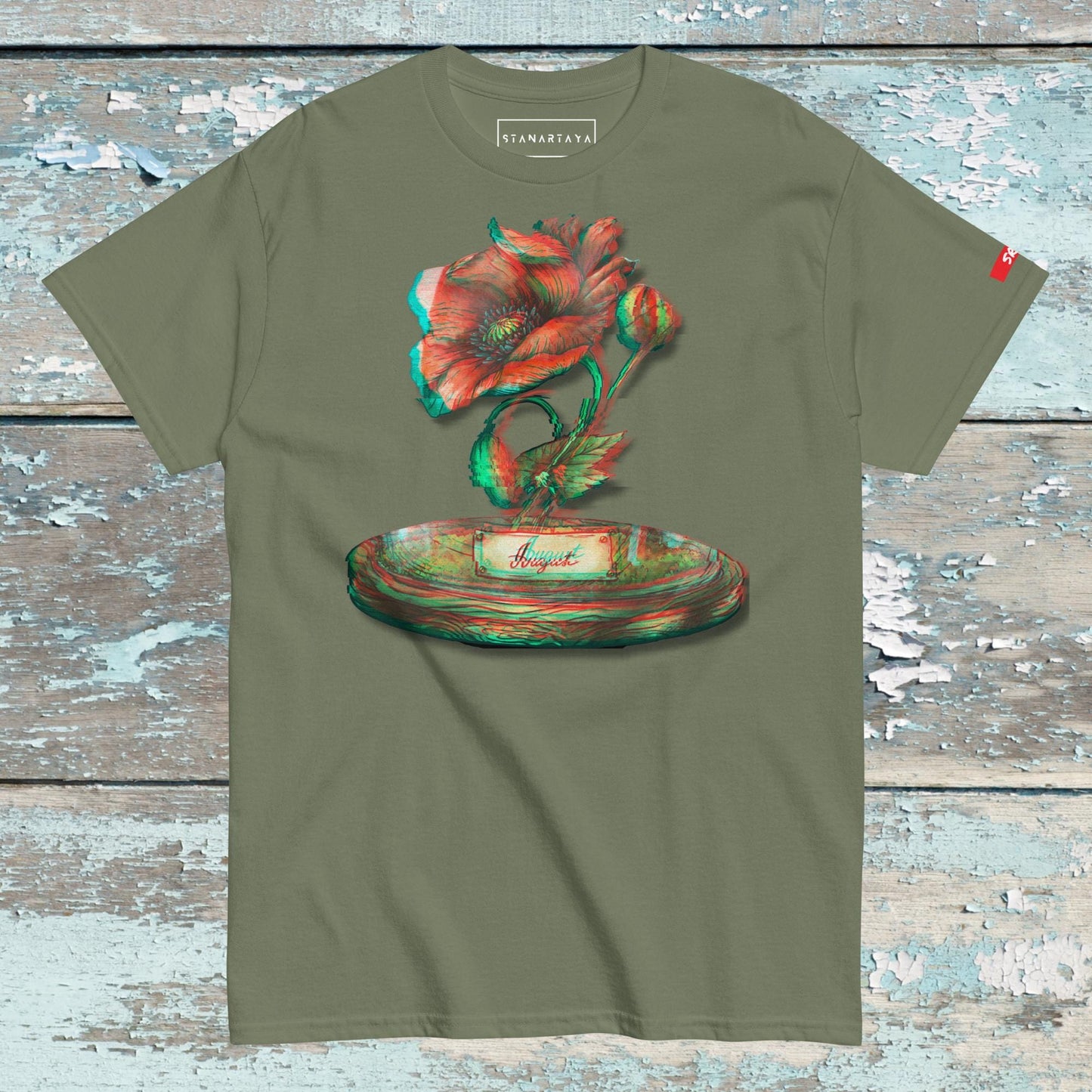 Flower Aug T Tee