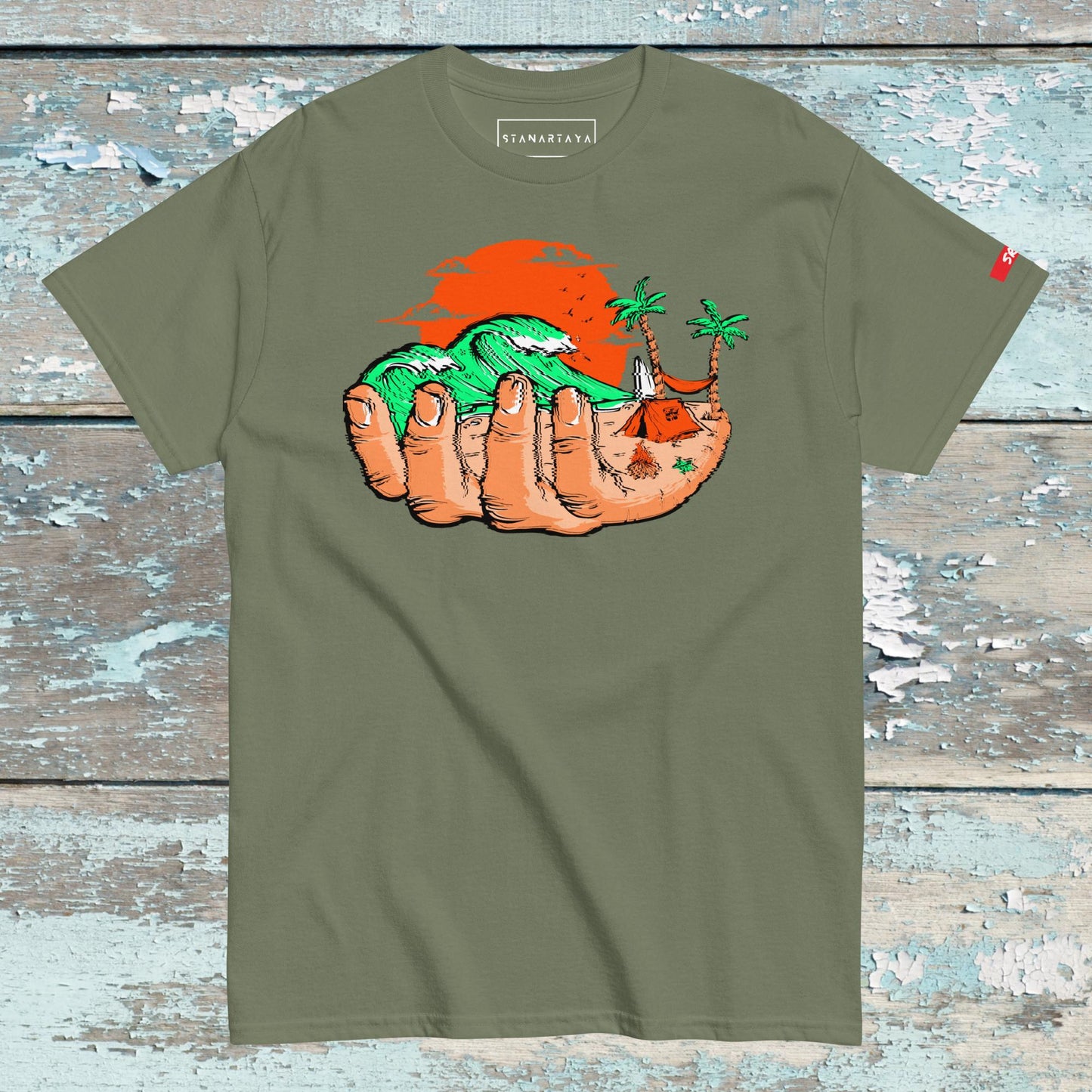 Beach On Your Hands Tee