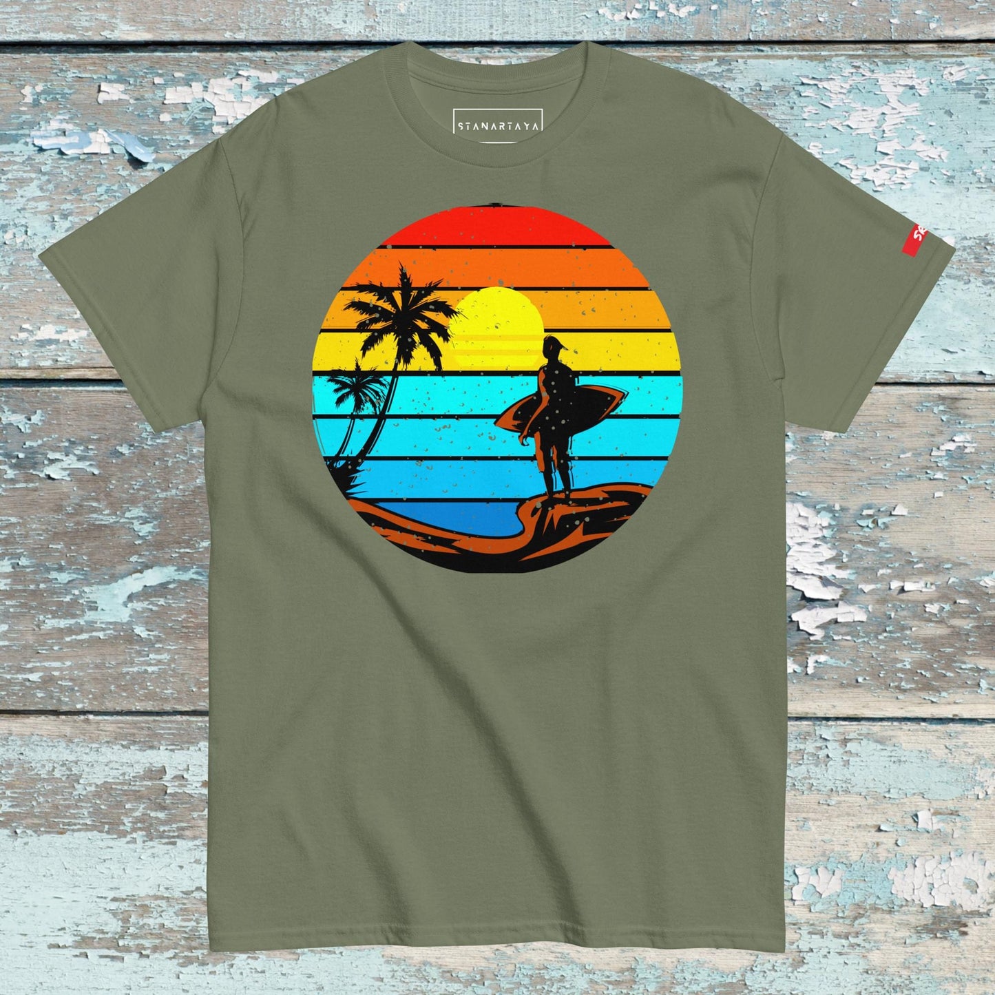 Surfing Retro Tee