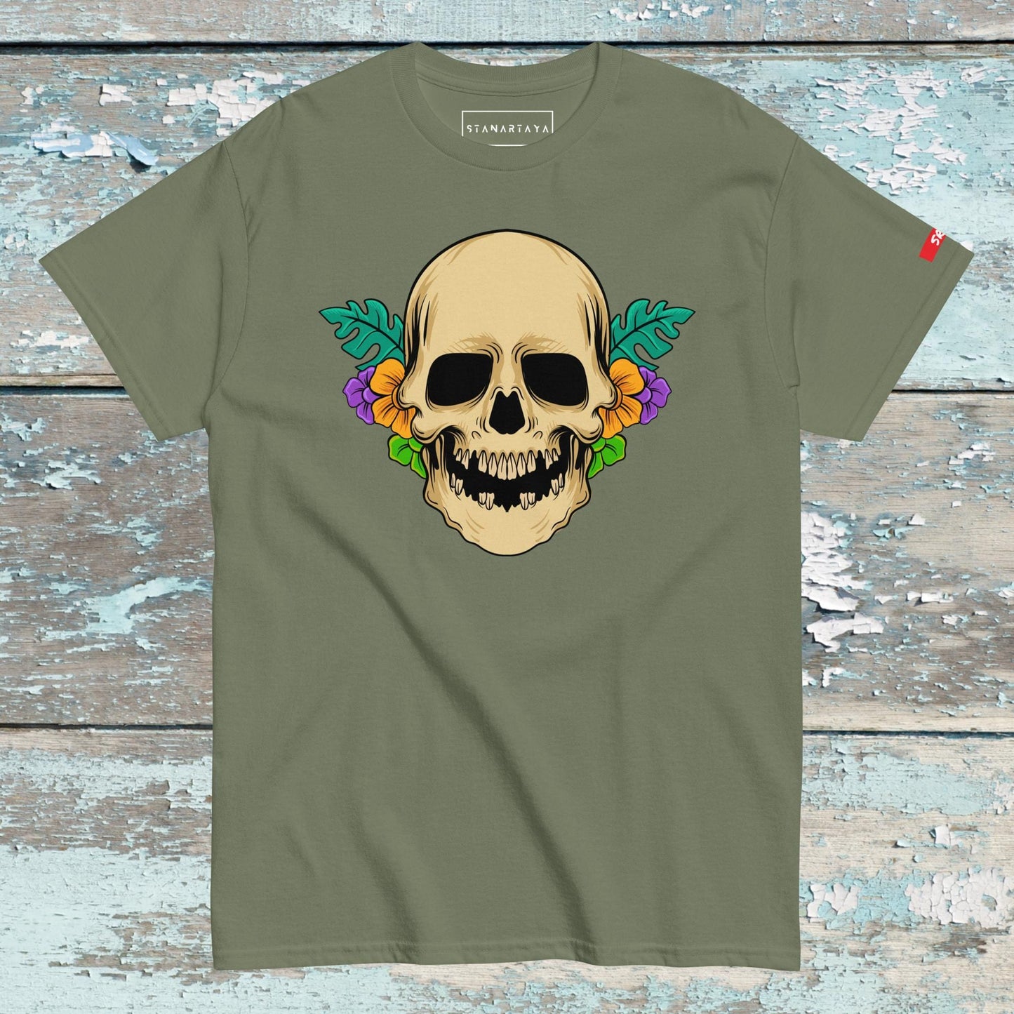 Human Skull Tee