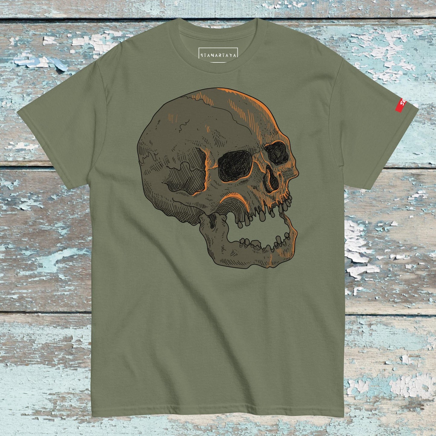 Human Skull Tee