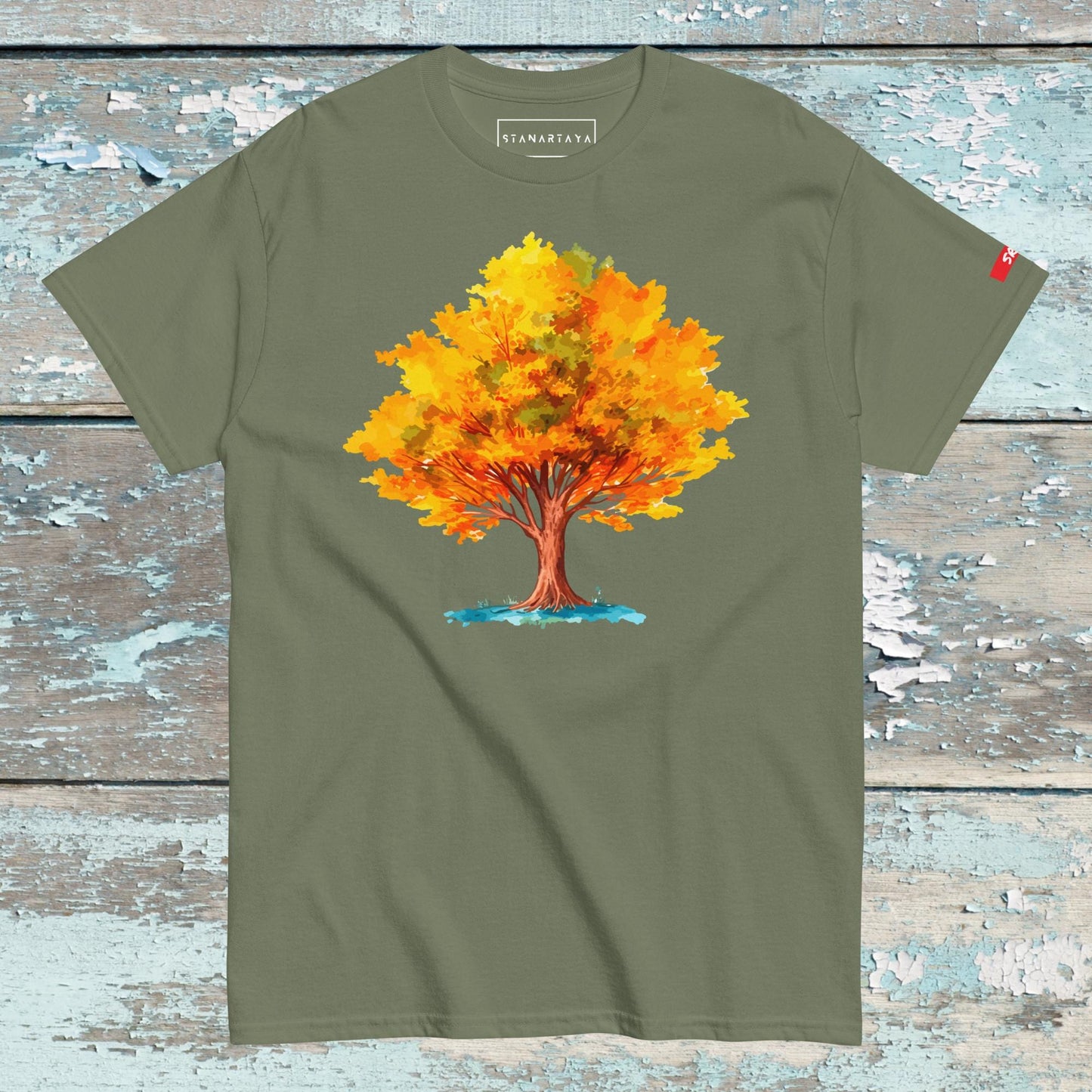 Yellow Autumn Tee