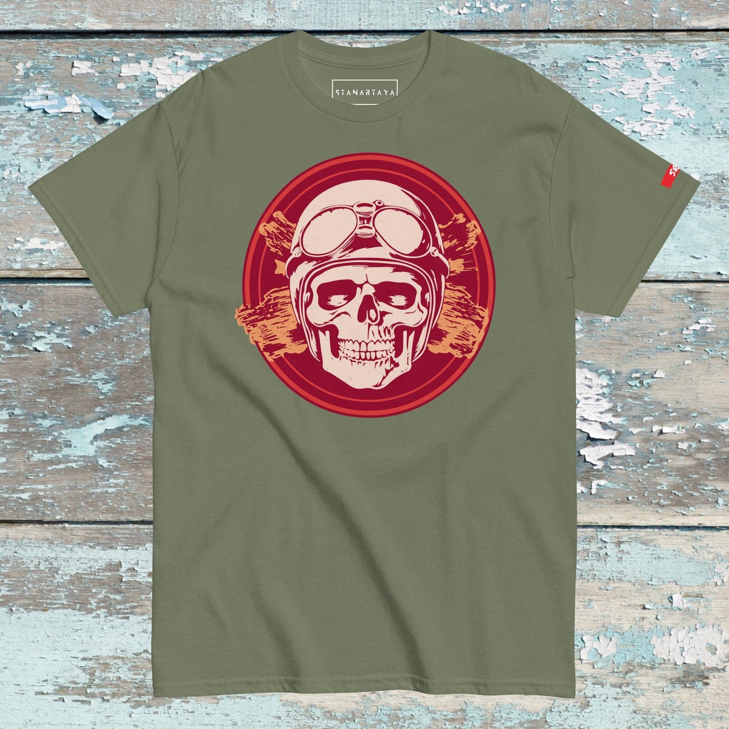 Human skull Tee