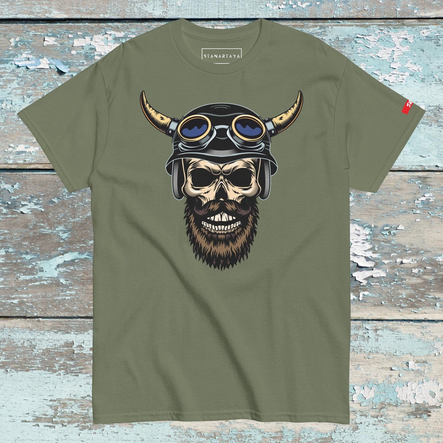 Human skull Tee