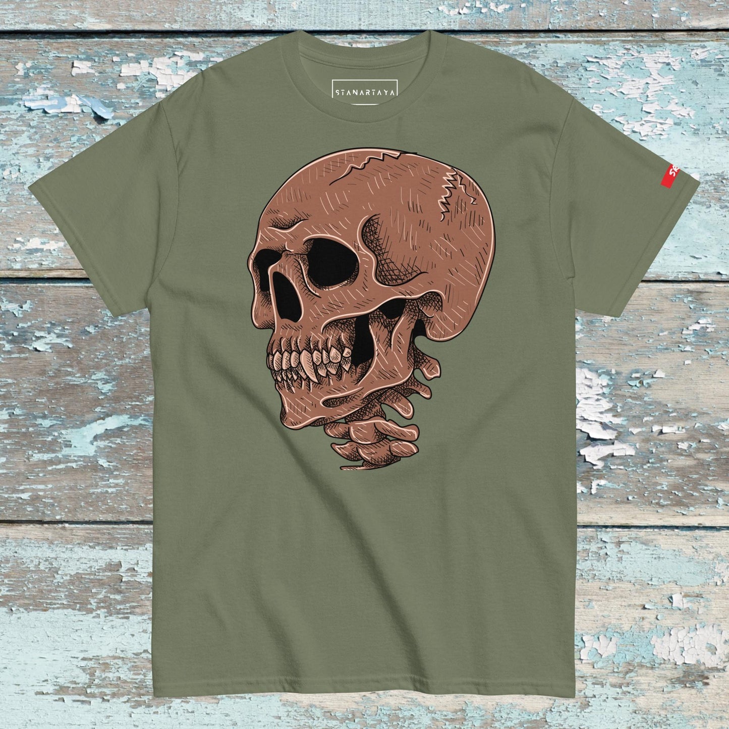 Human Skull Tee