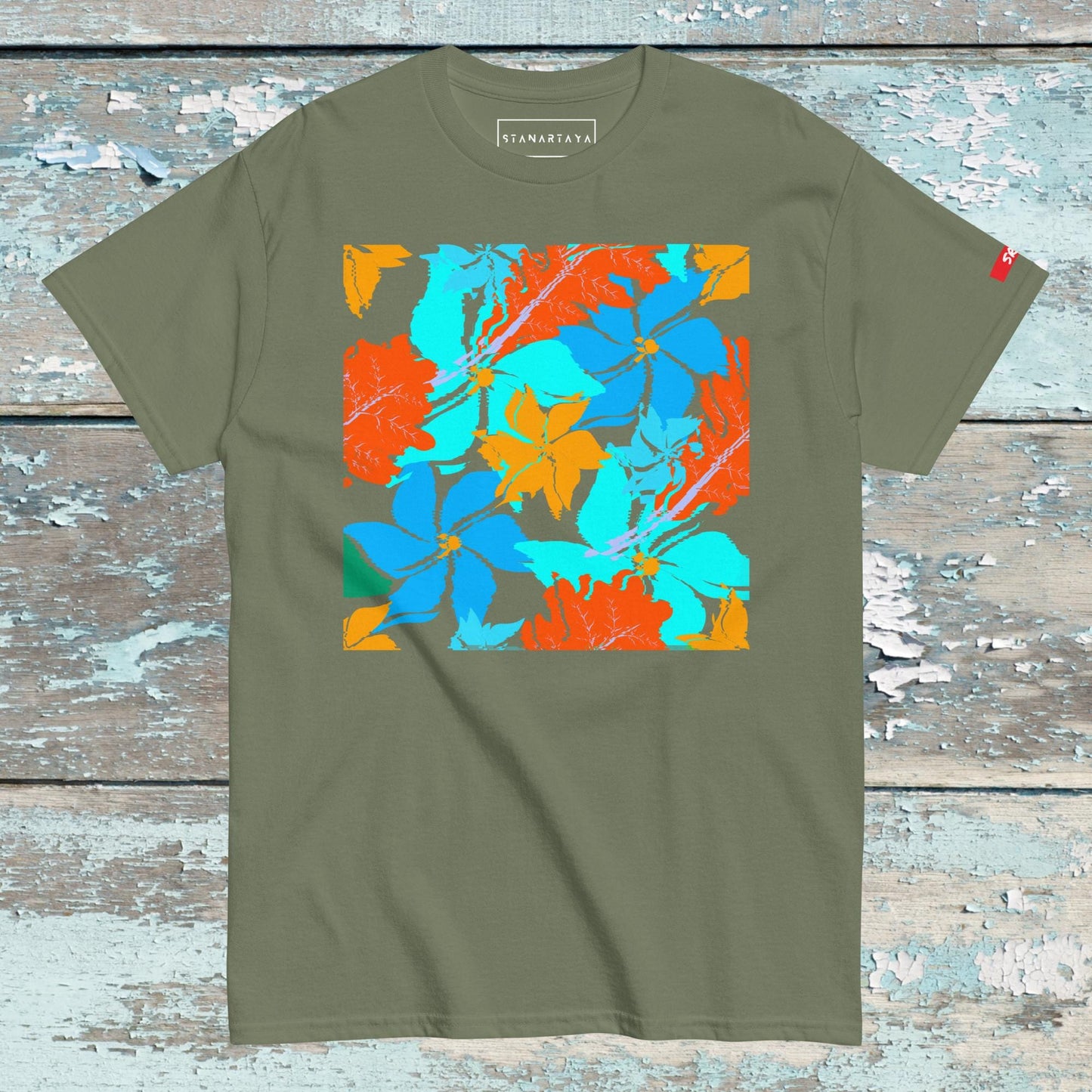 Floral Background Tee