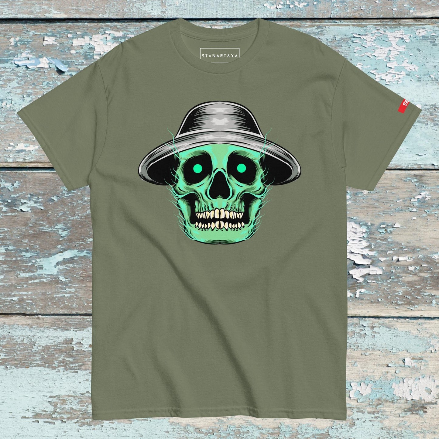 Human skull Tee