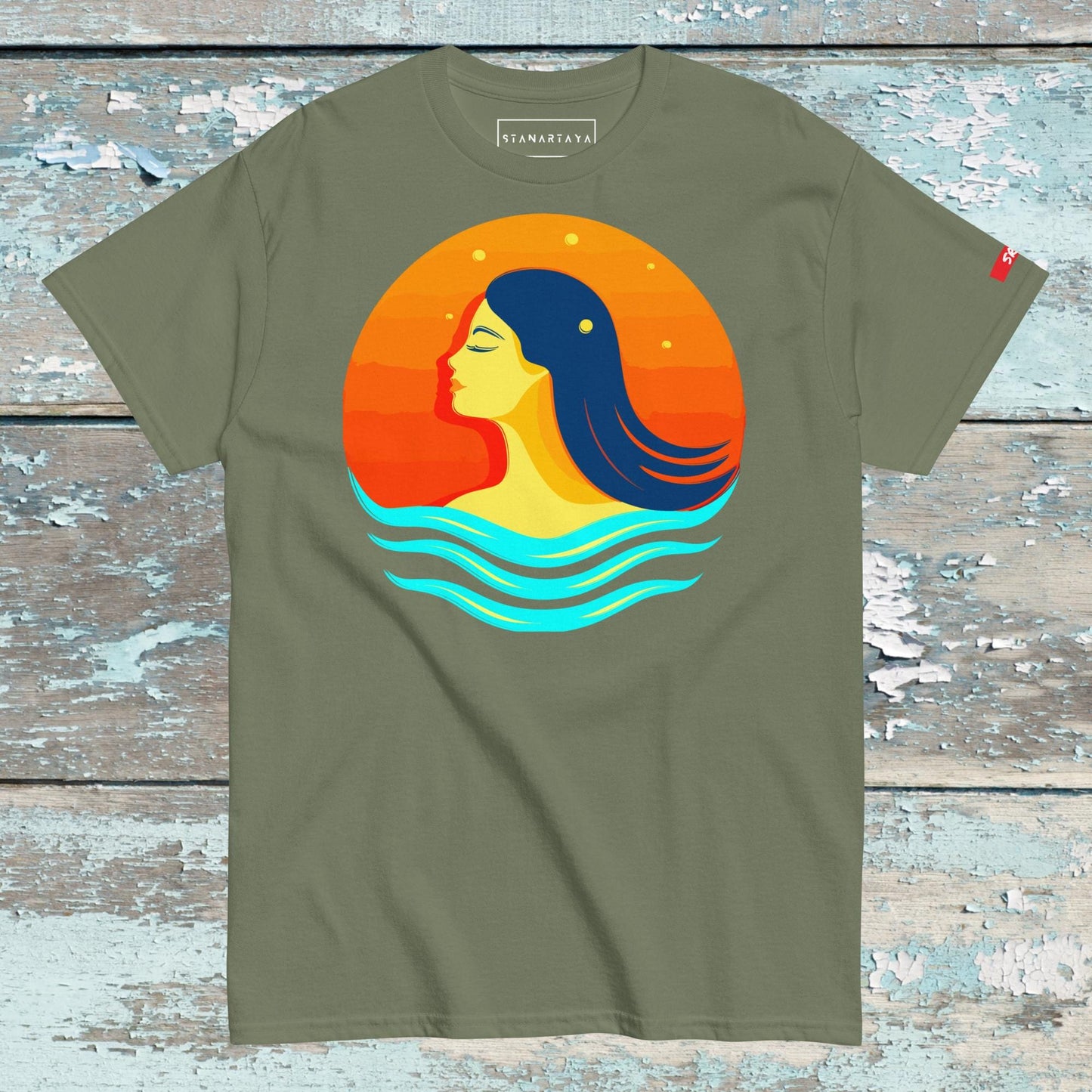 Woman And Swimming Tee