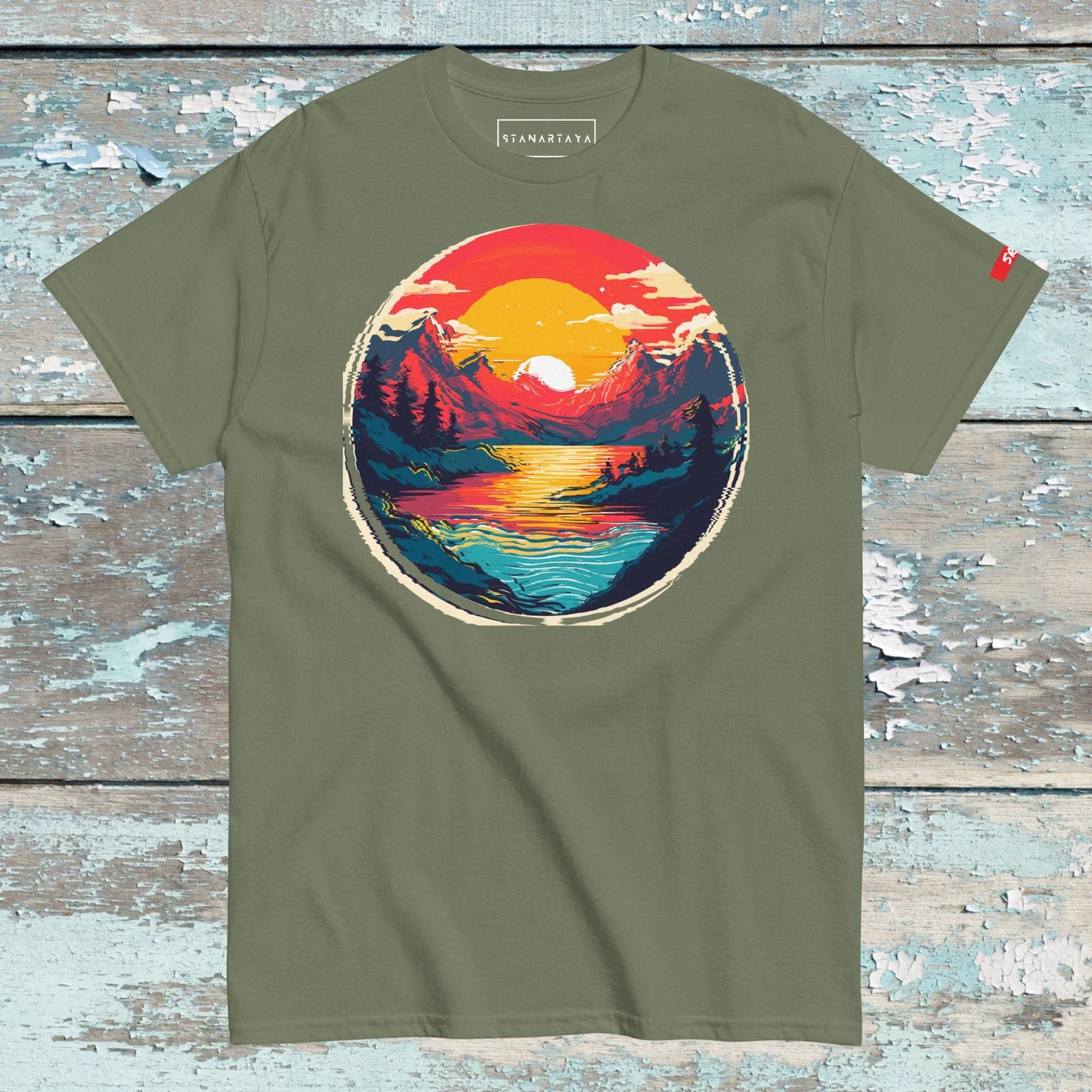 Sunset In The Mountain Tee