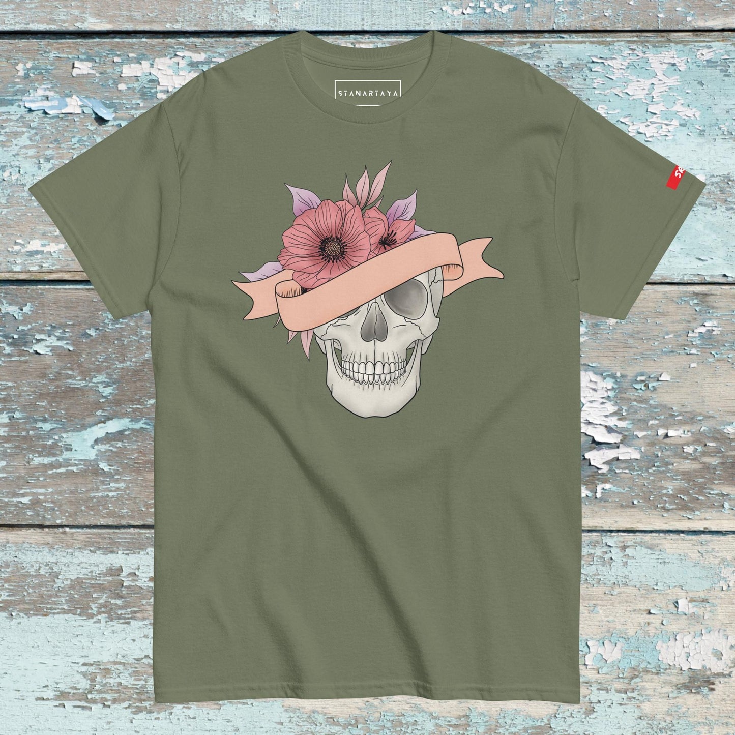 Flower skull Tee