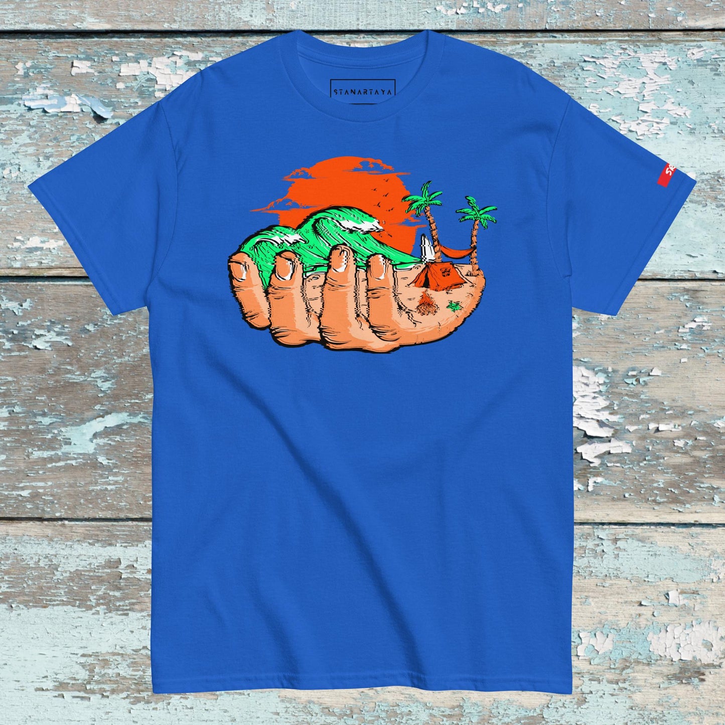 Beach On Your Hands Tee