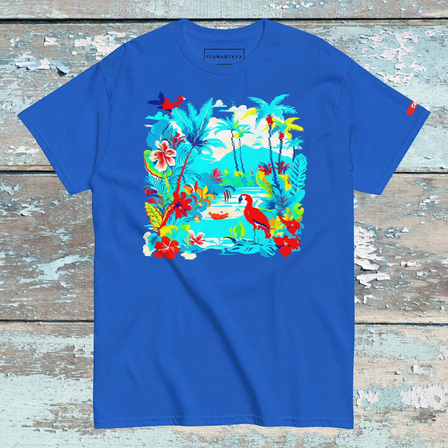 Bird And Tropical Tee