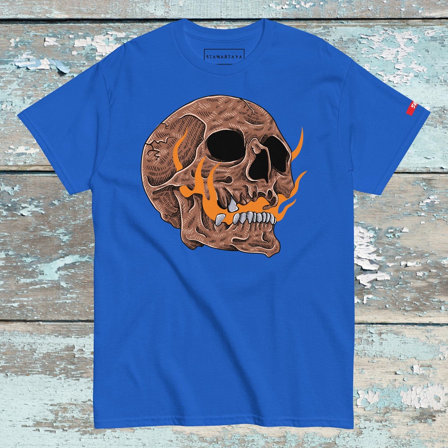 Skull with Fire Tee