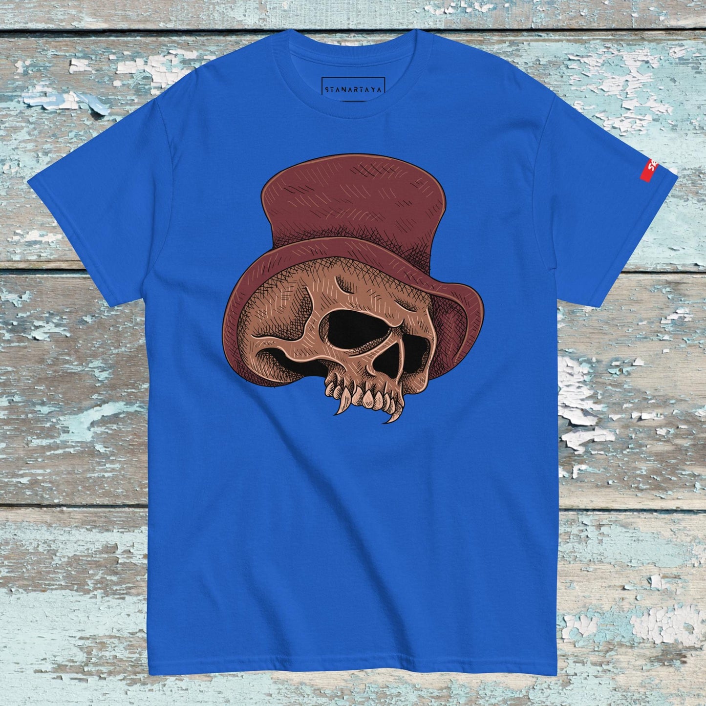 Skull With Hat Tee