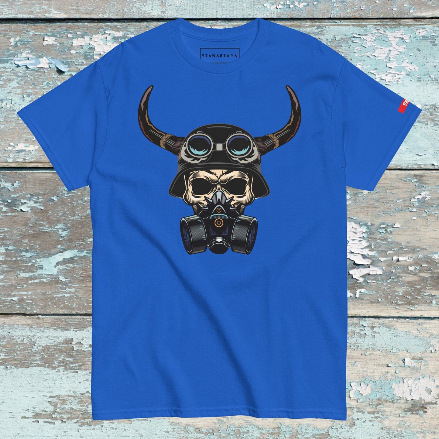 Skull in Helmet Tee