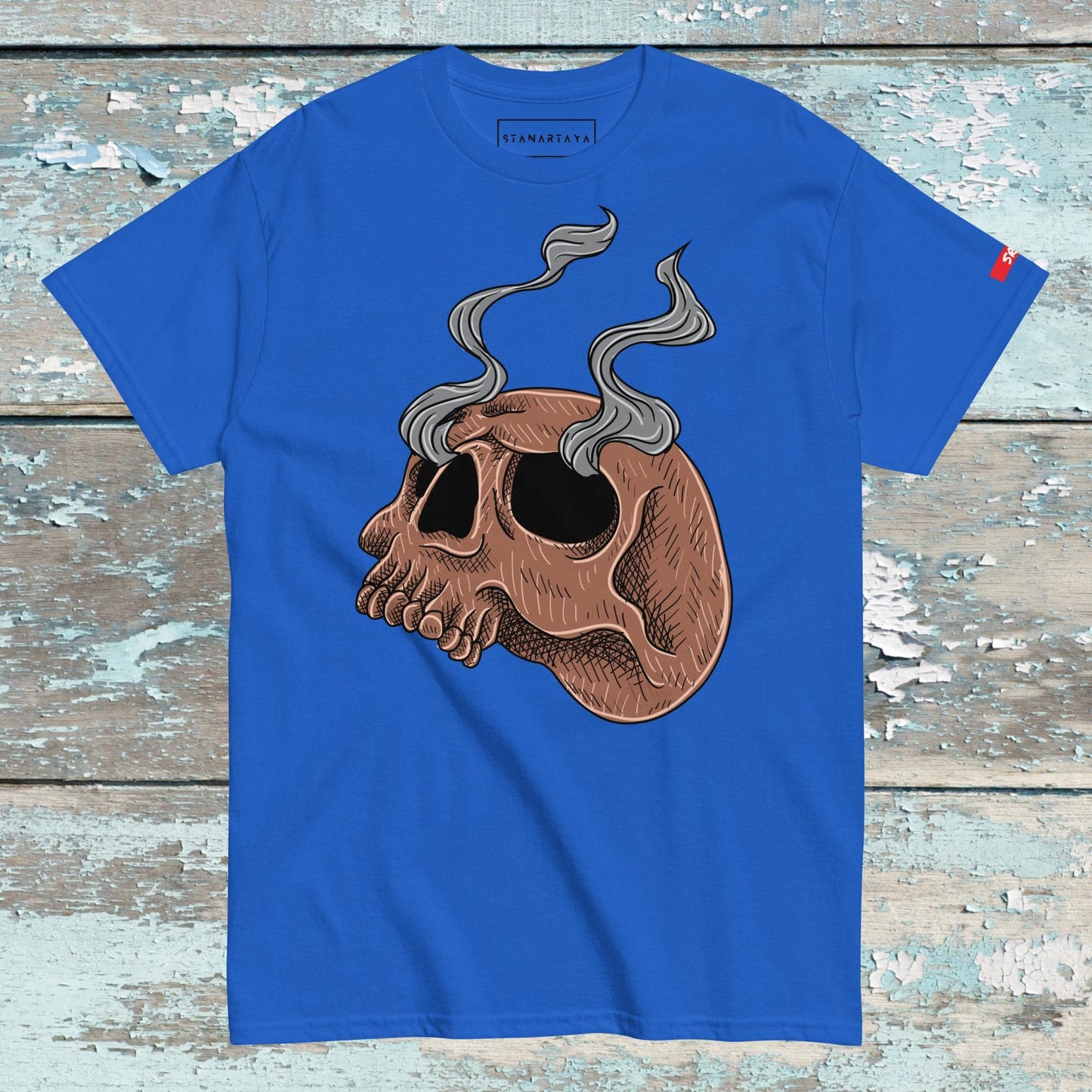 Human skull Tee