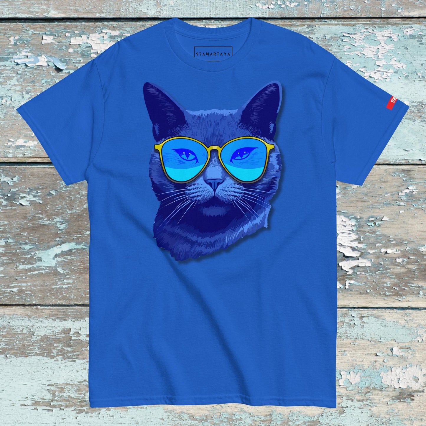Blue Cat Tee