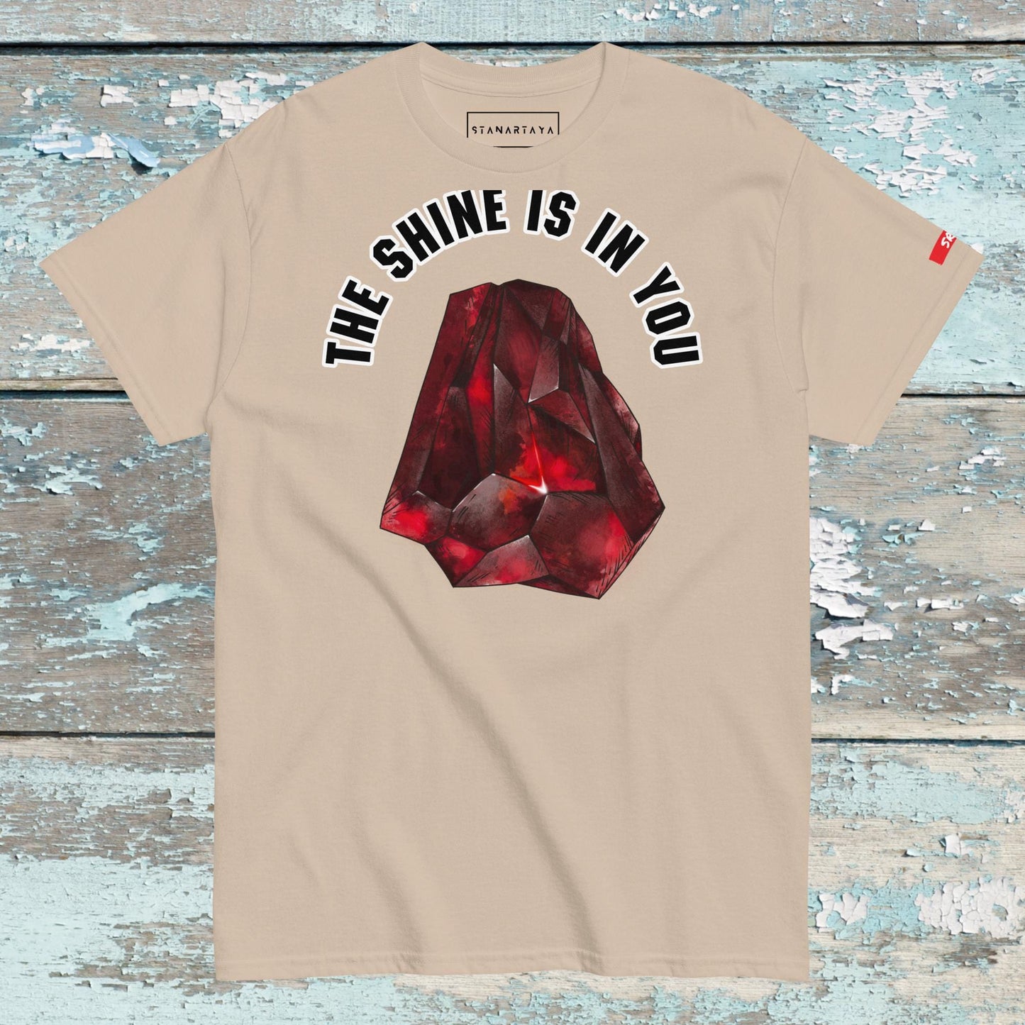 Shining Garnet Tee