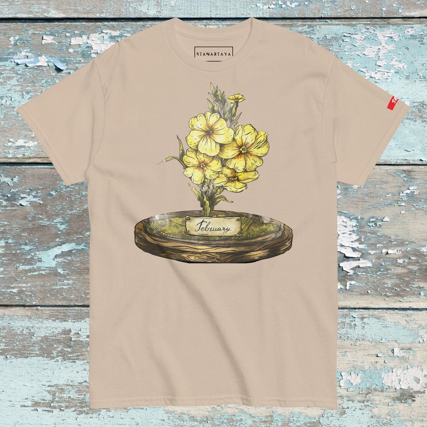 Flower Feb Tee