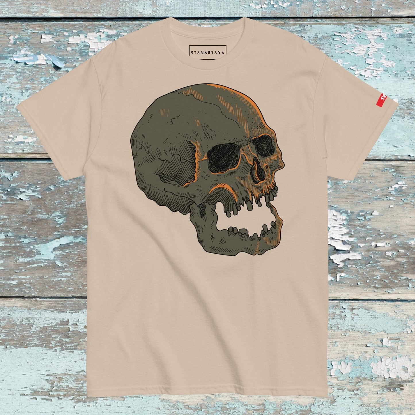 Human Skull Tee
