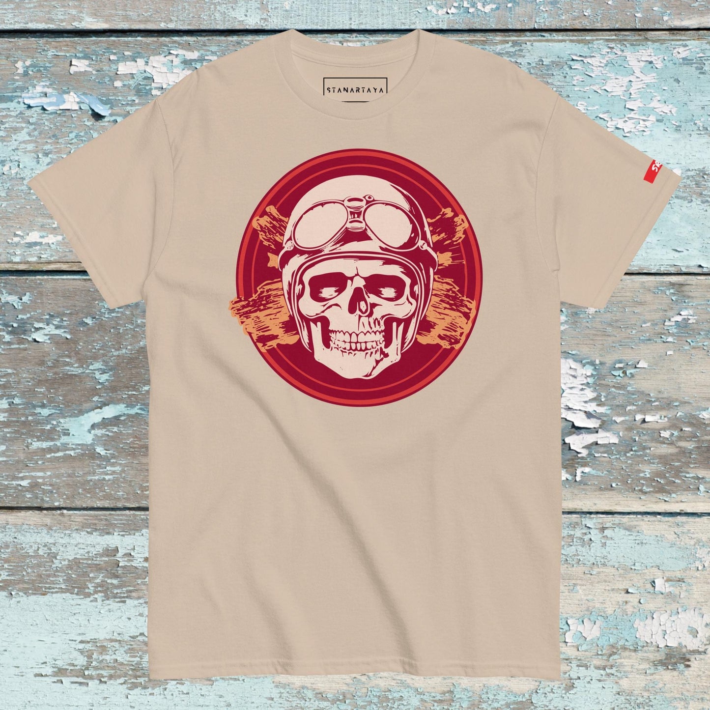 Human skull Tee