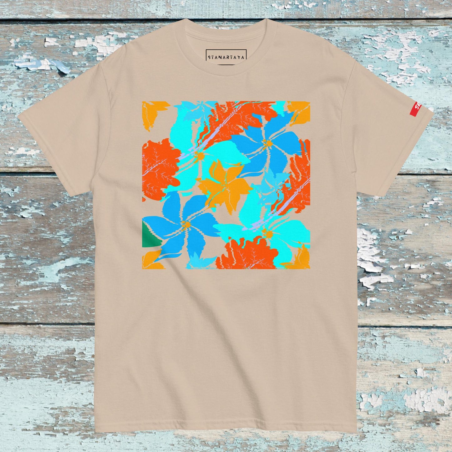 Floral Background Tee