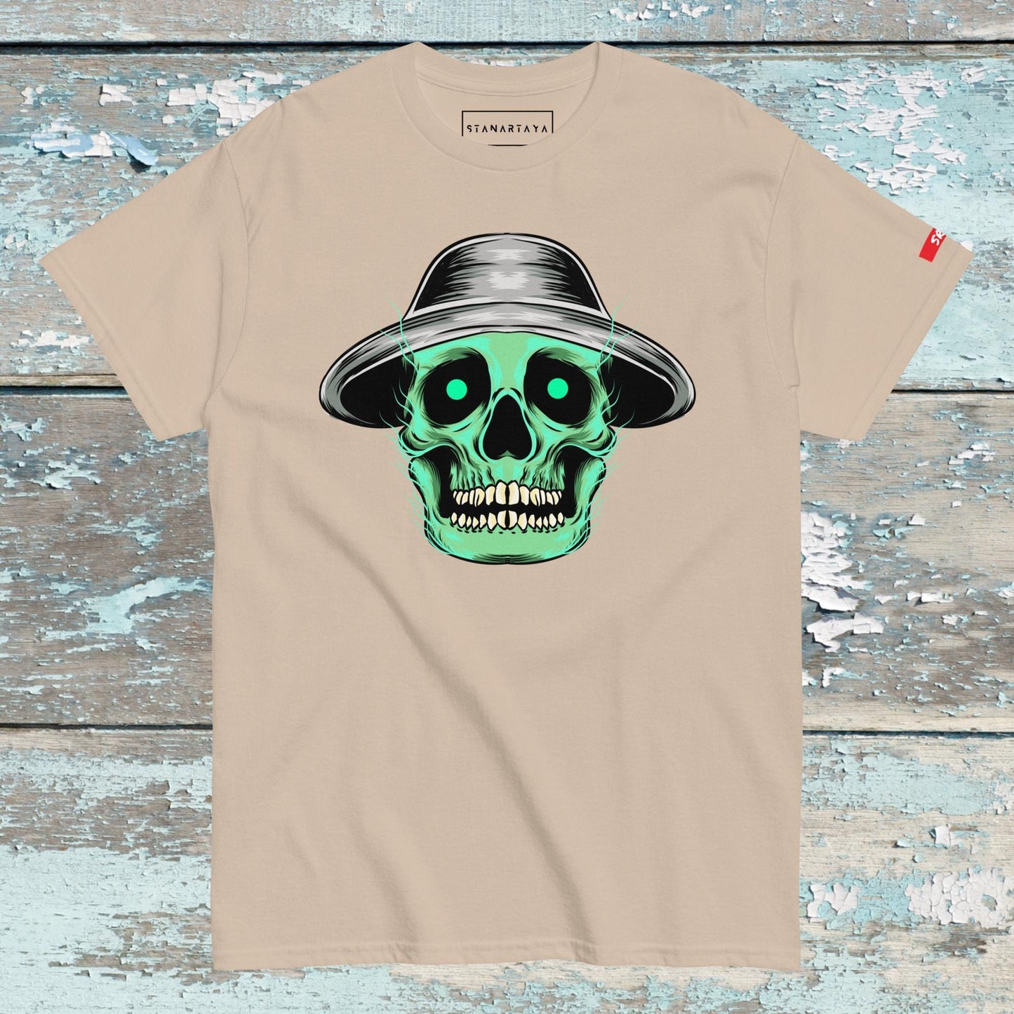 Human skull Tee