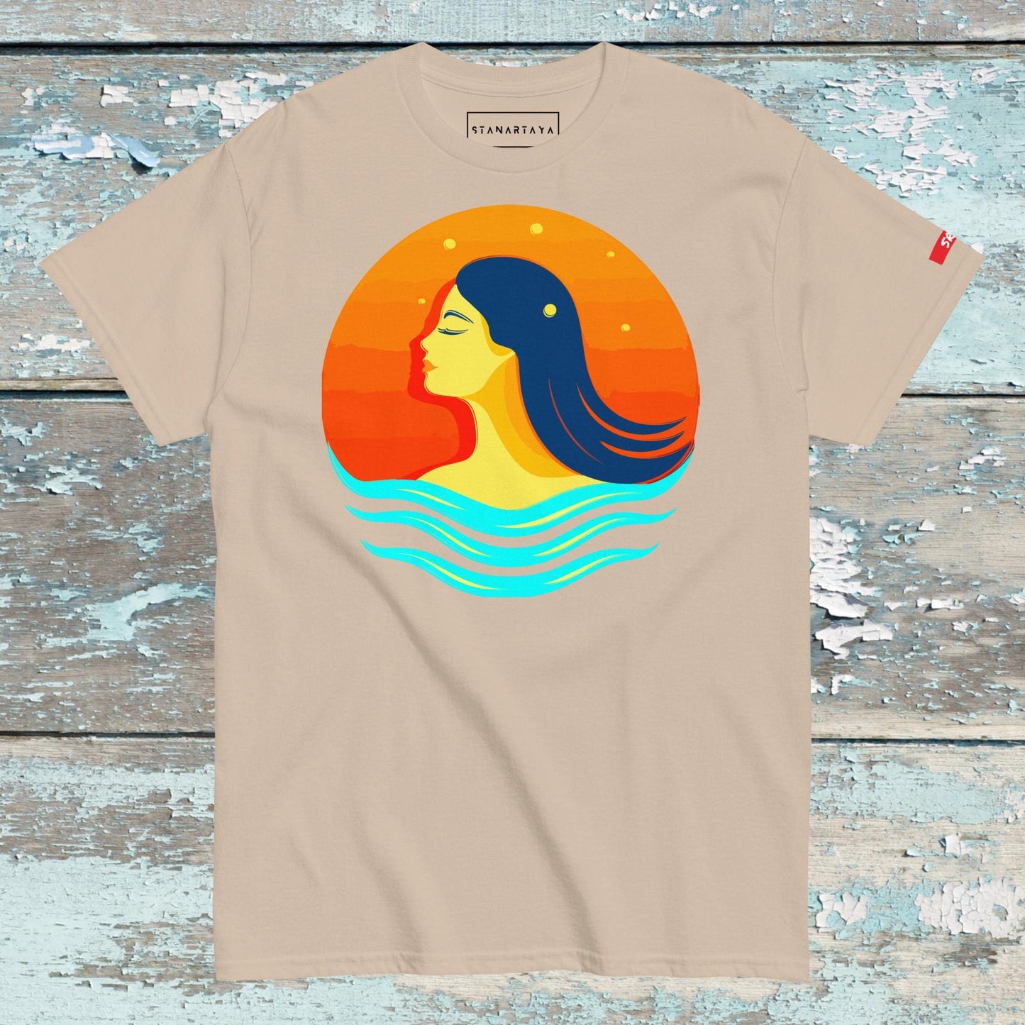 Woman And Swimming Tee