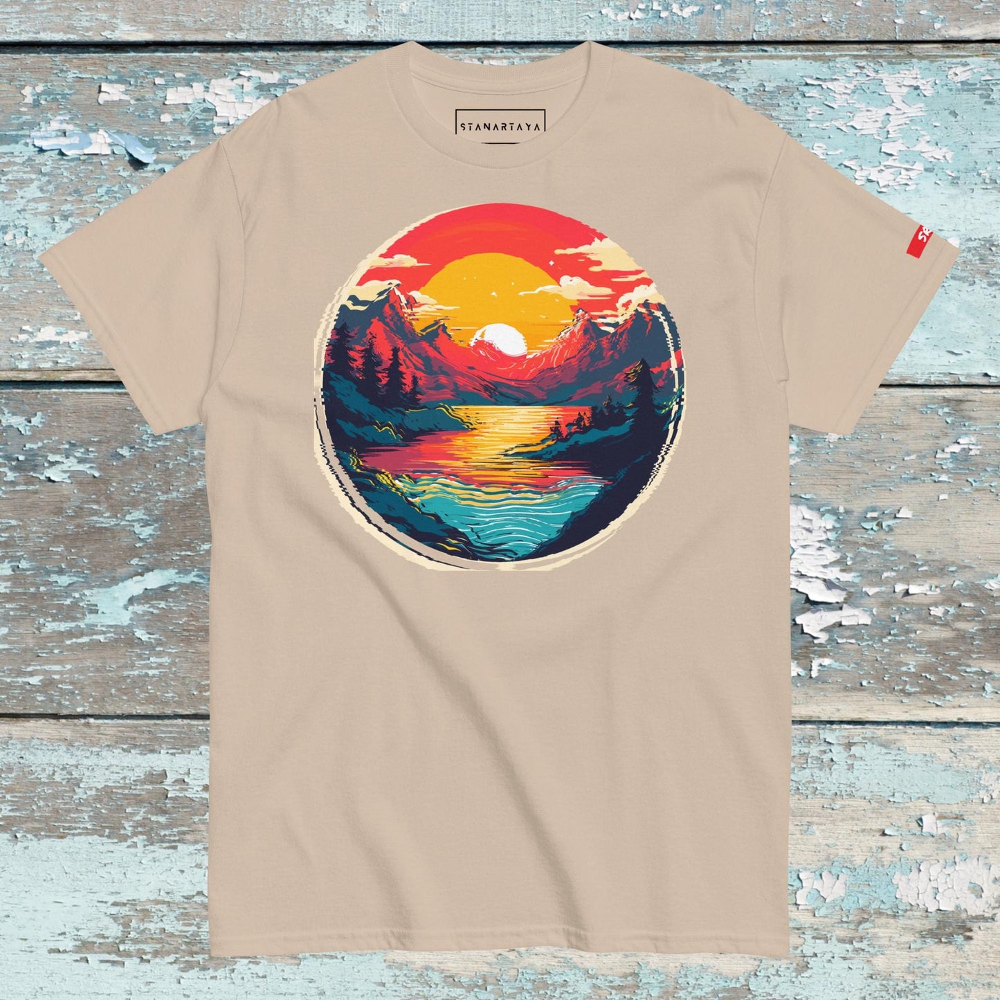 Sunset In The Mountain Tee