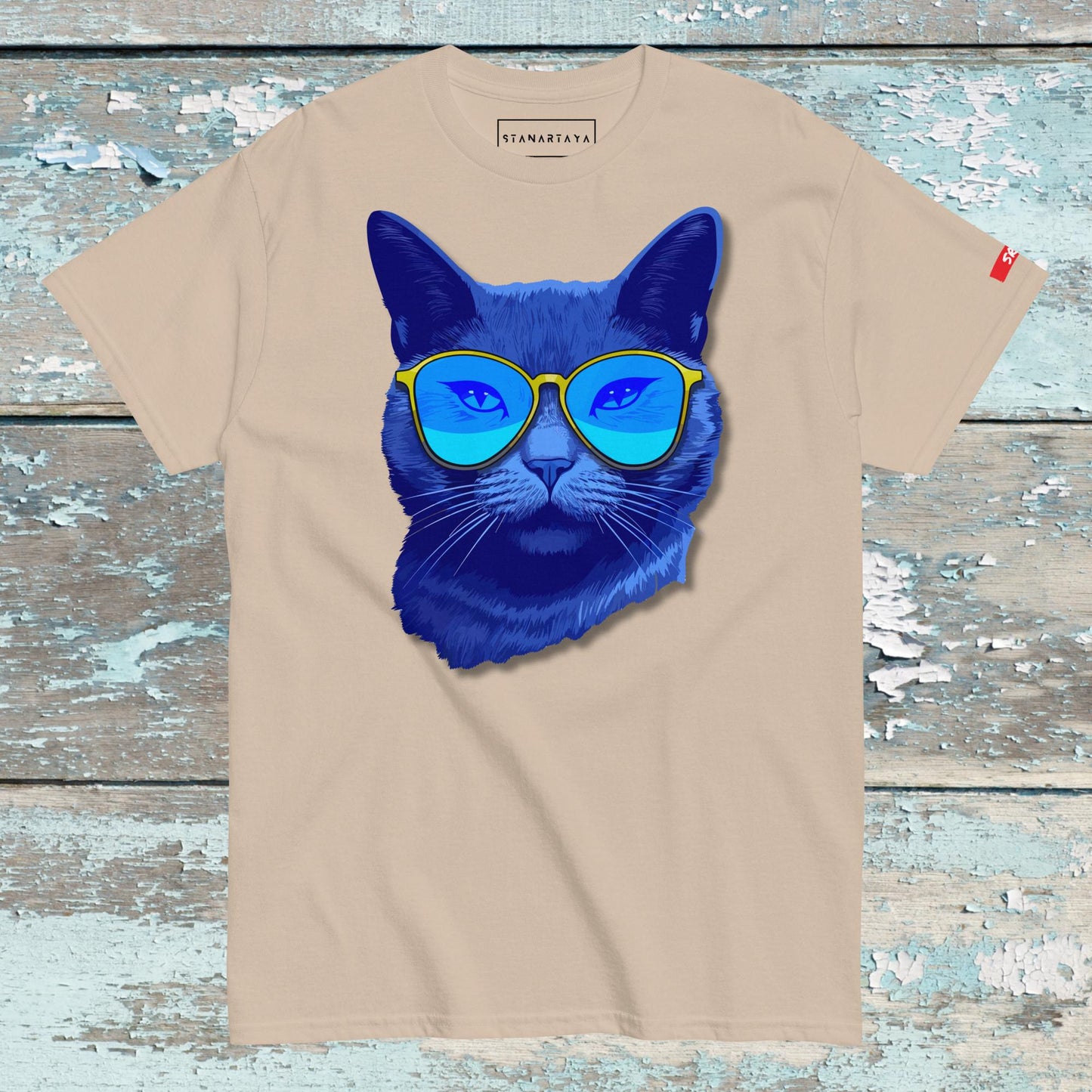Blue Cat Tee