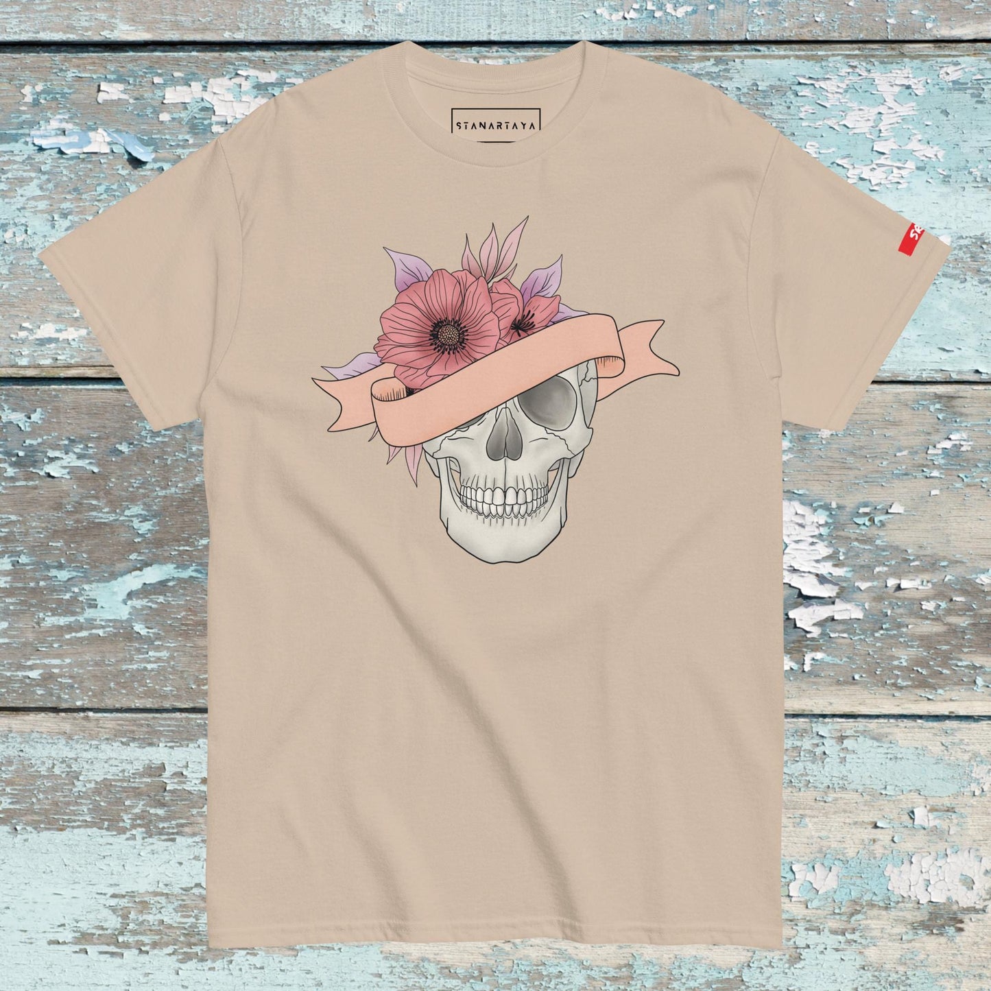 Flower skull Tee